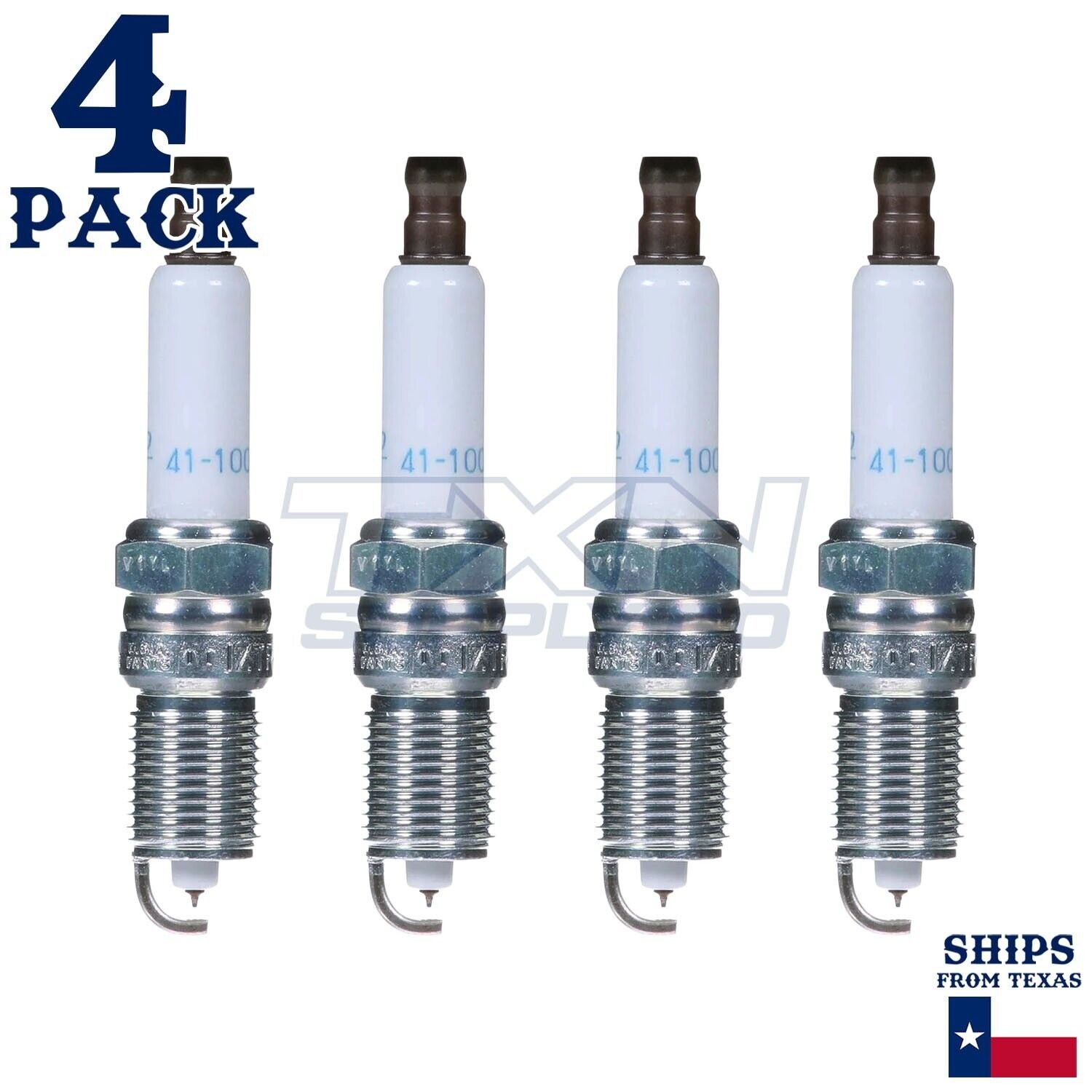 4 Pack GM ACDelco 41-100 Iridium Spark Plugs 12681662