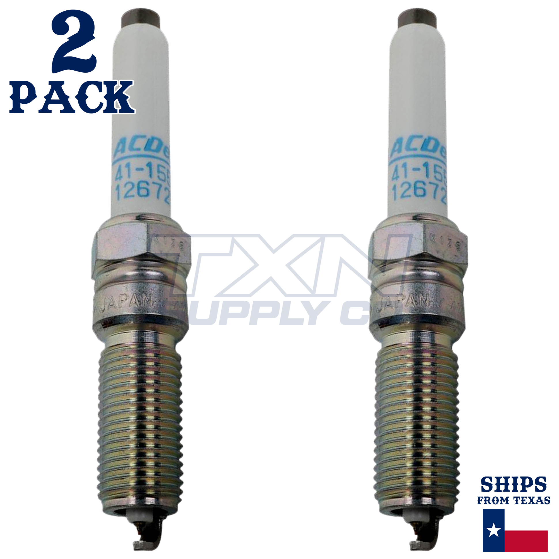 ACDelco 41-100IP Spark Plugs 2 Pack
