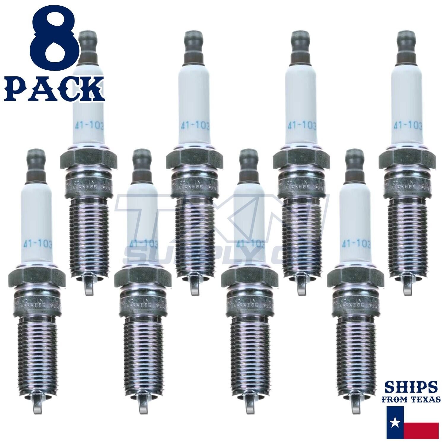 8 Pack GM ACDelco 41-103 Iridium Spark Plugs 12681663