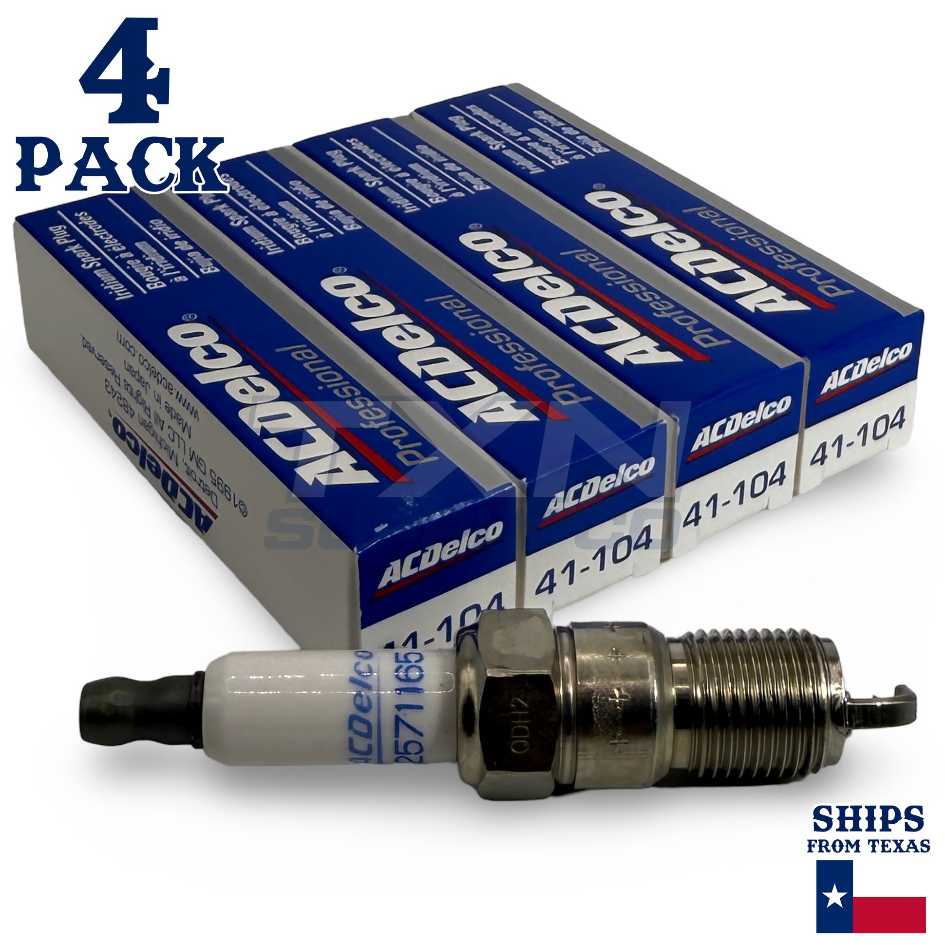 ACDelco 41-104 Spark Plugs 4 Pack - Image 1