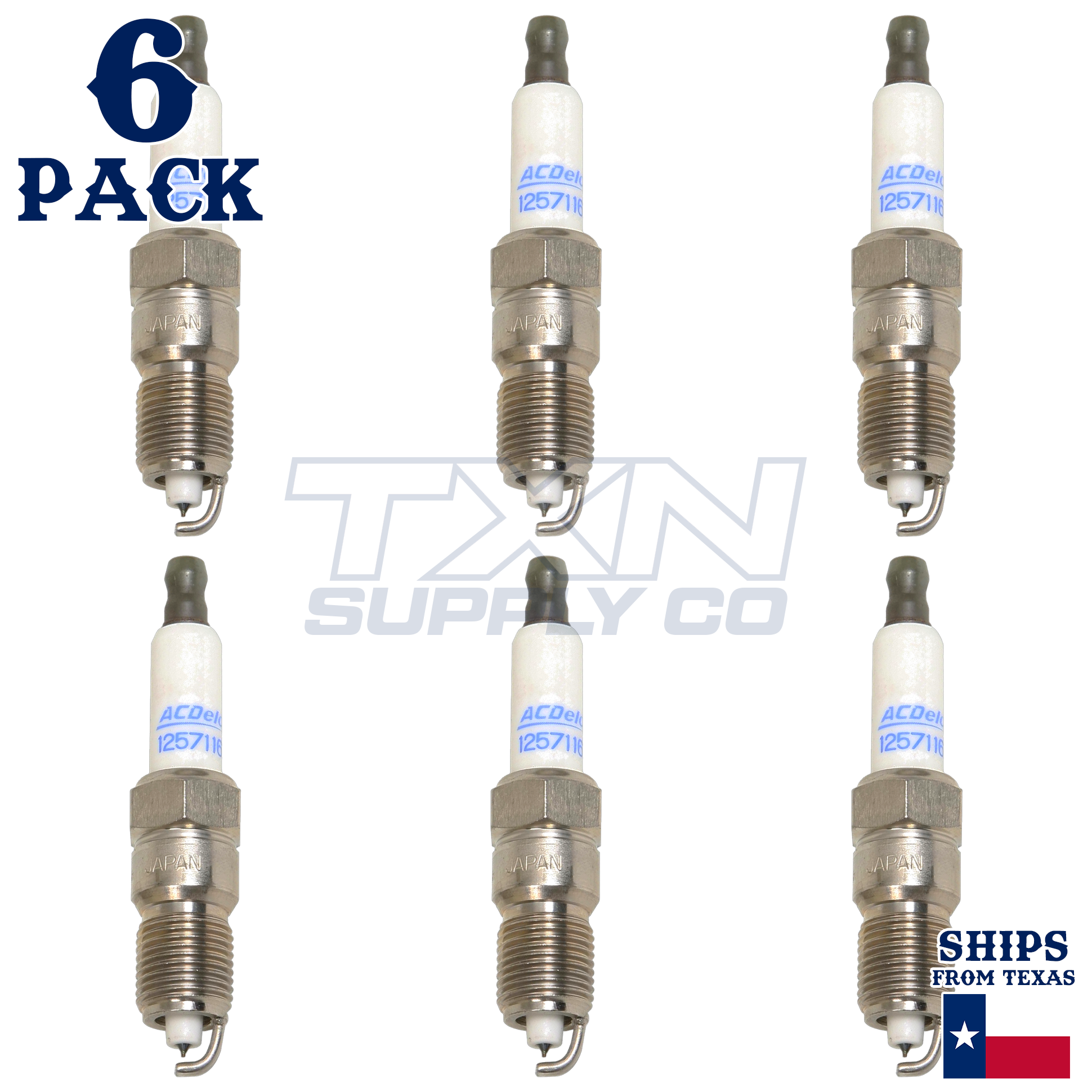 ACDelco 41-104 Spark Plugs 6 Pack - Image 2