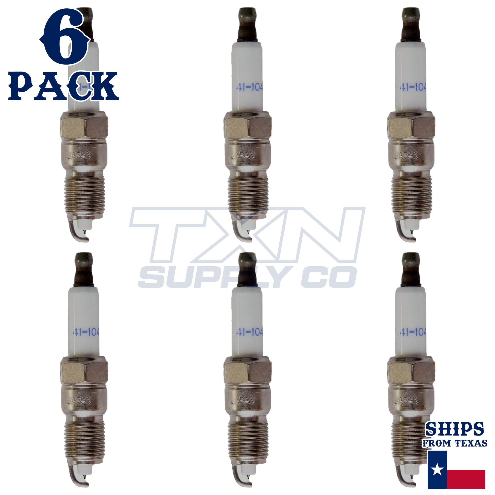 ACDelco 41-104 Spark Plugs 6 Pack