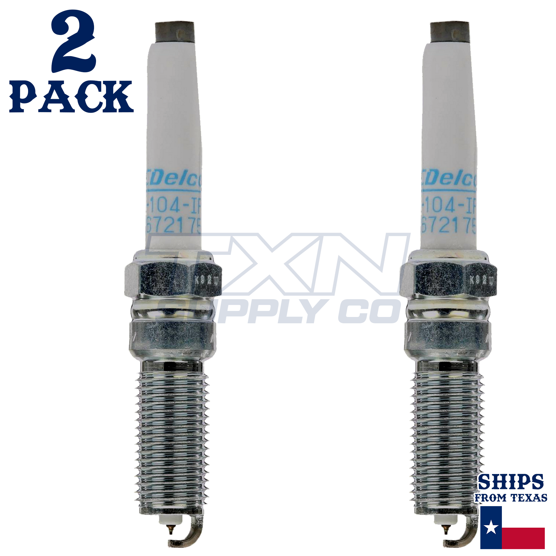 ACDelco 41-104IP Spark Plugs 2 Pack