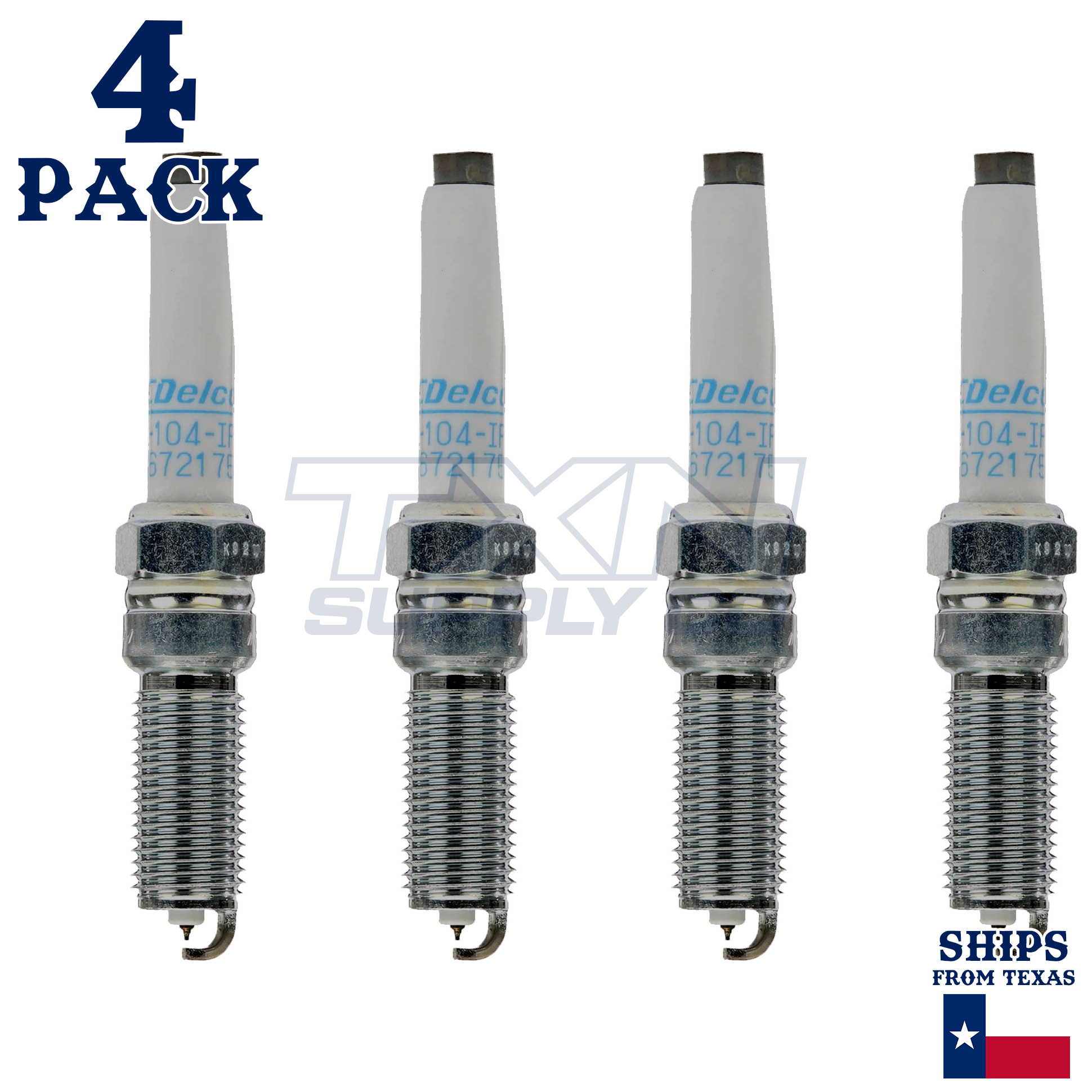 ACDelco 41-104IP Spark Plugs 4 Pack