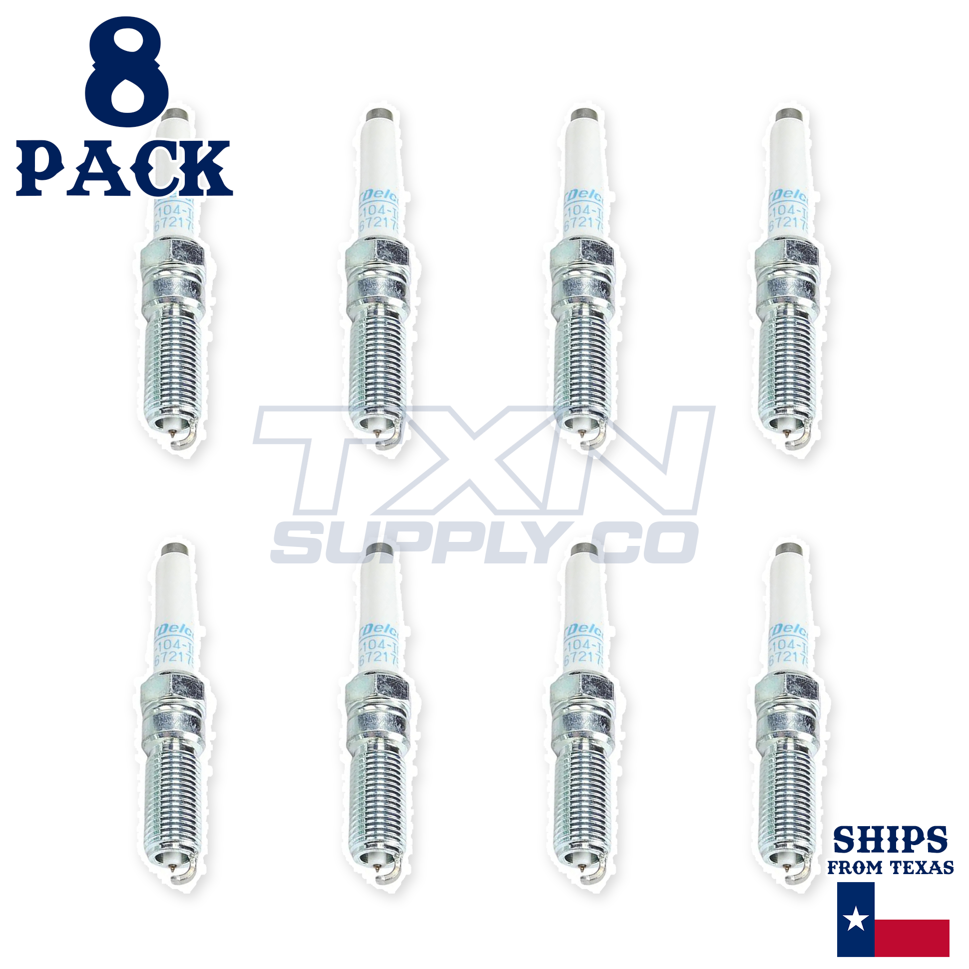 2025-2026 Chevrolet Corvette 5.5L ACDelco Iridium Spark Plugs - 8 Pack