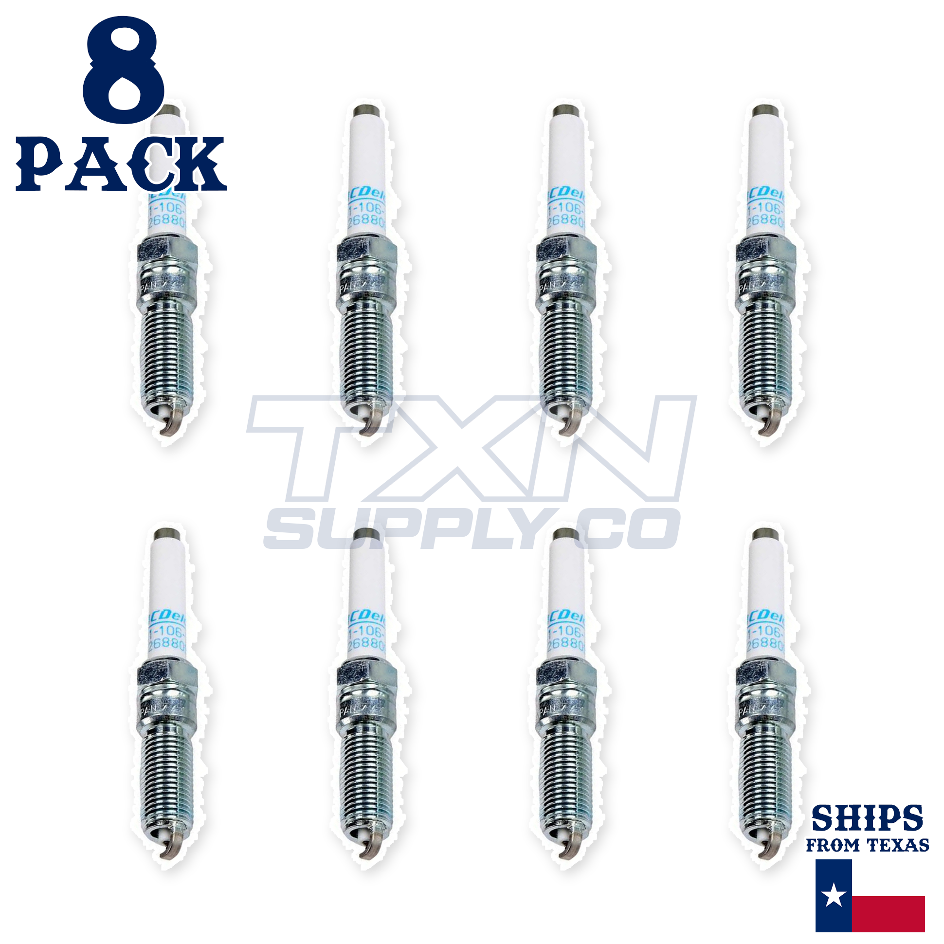 ACDelco 41-106IP Spark Plugs 8 Pack - Image 2