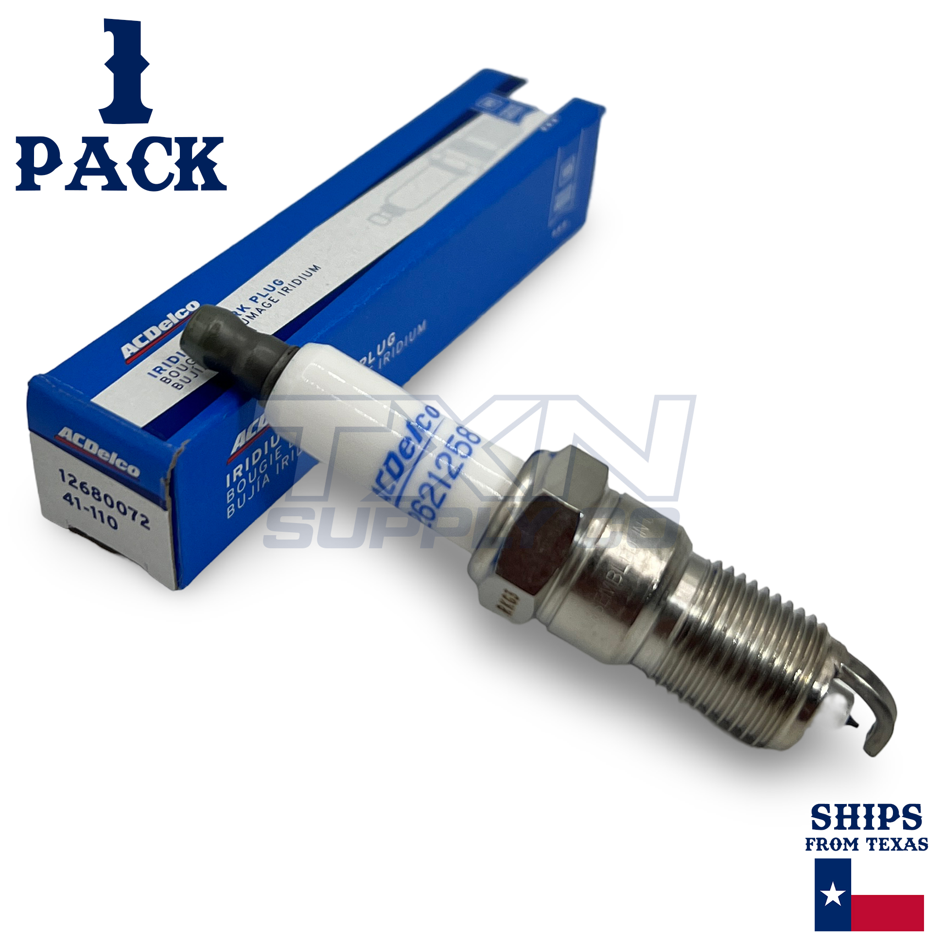 ACDelco GM Original Equipment 41-110 Iridium Spark Plug - 1 Pack - Image 1