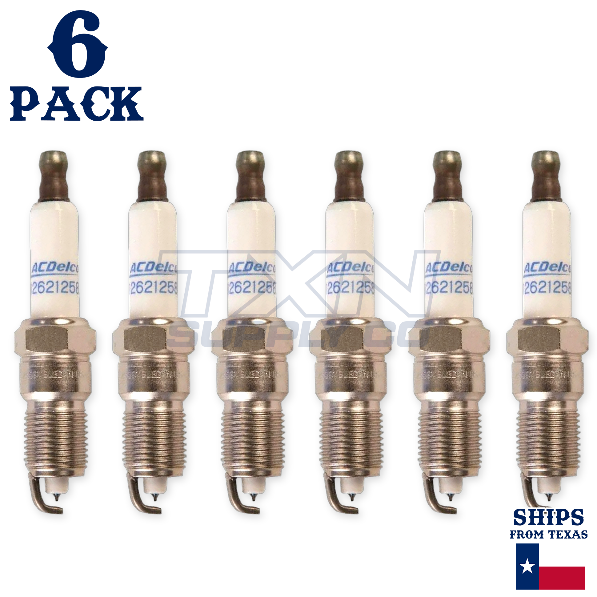 ACDelco 41-110 Professional Iridium Spark Plug - 6 Pack - Image 2