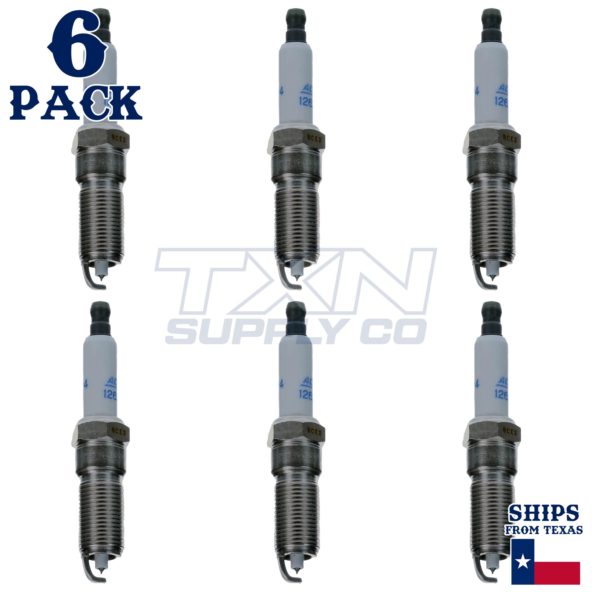 ACDelco 41-114 Spark Plugs 6 Pack