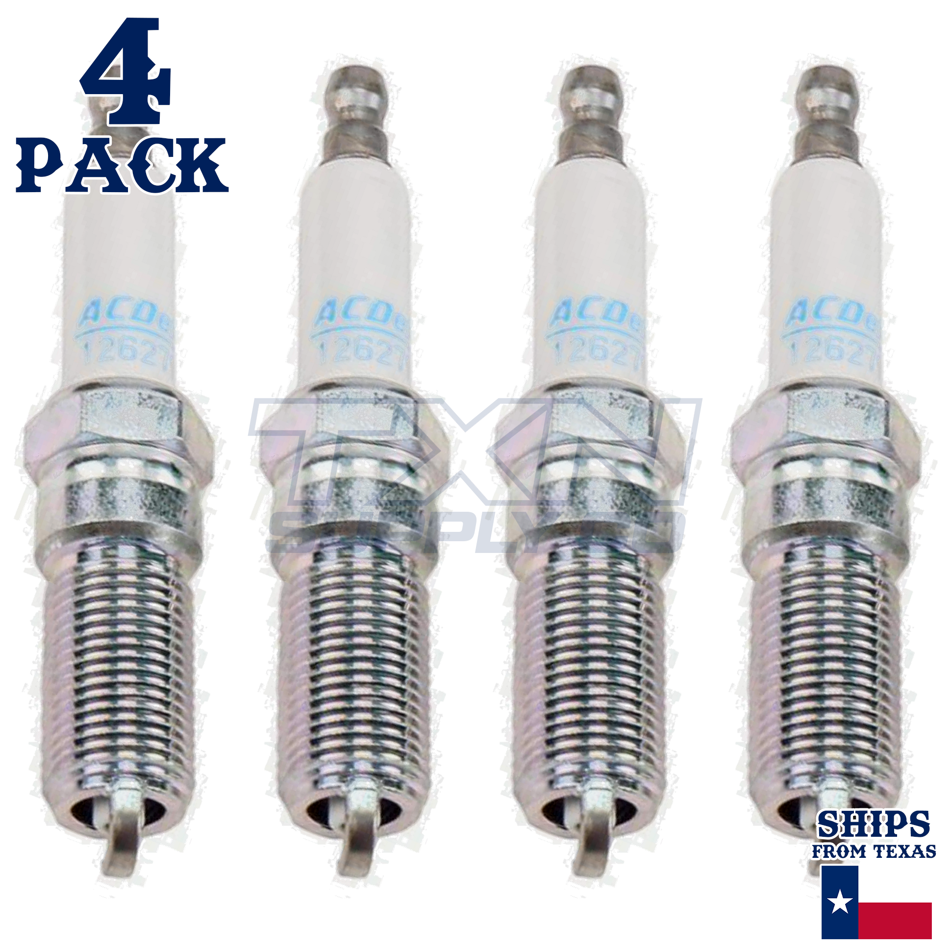 2019-2021 Chevrolet Blazer 2.5L ACDelco Iridium Spark Plugs - 4 Pack