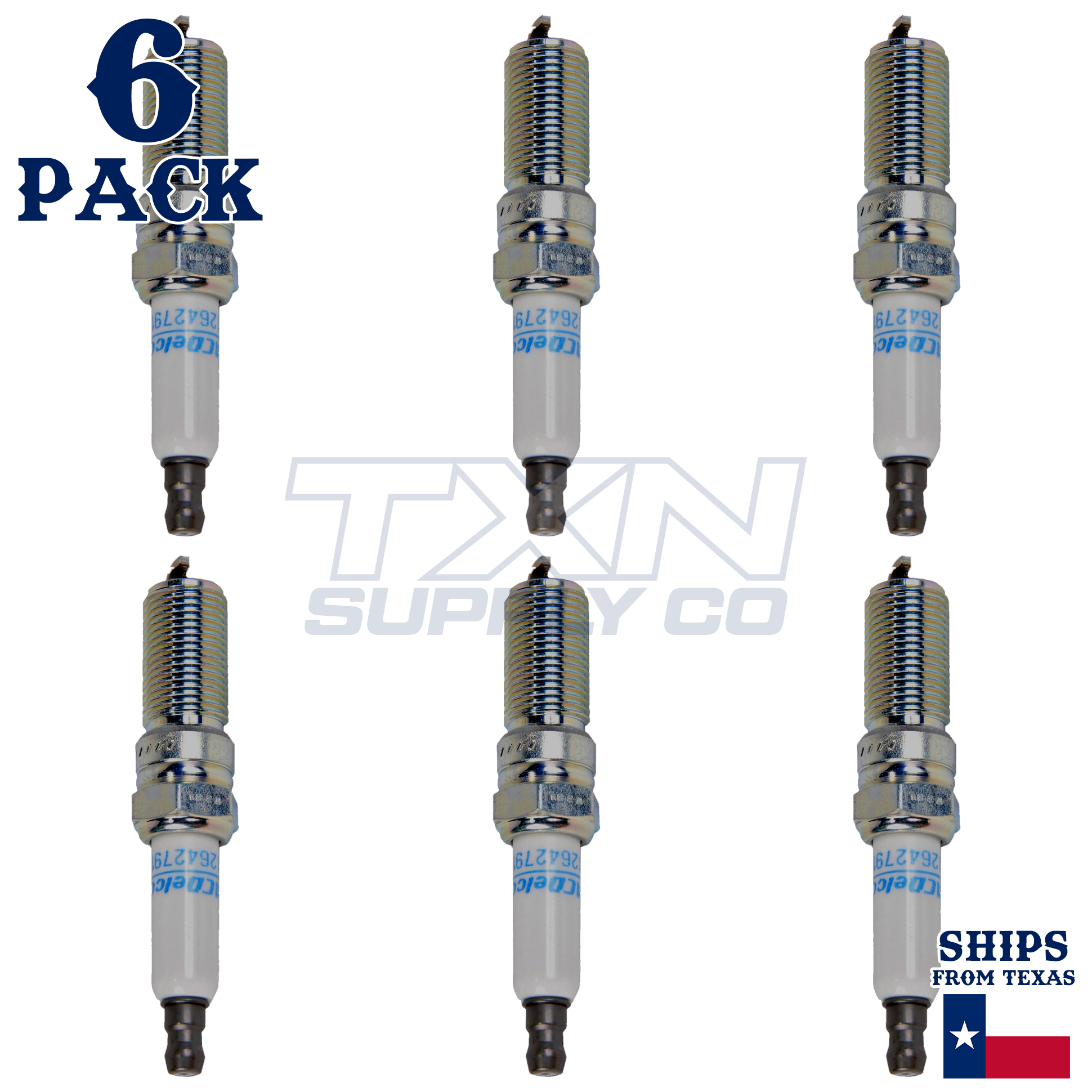 ACDelco 41-118 Spark Plugs 6 Pack