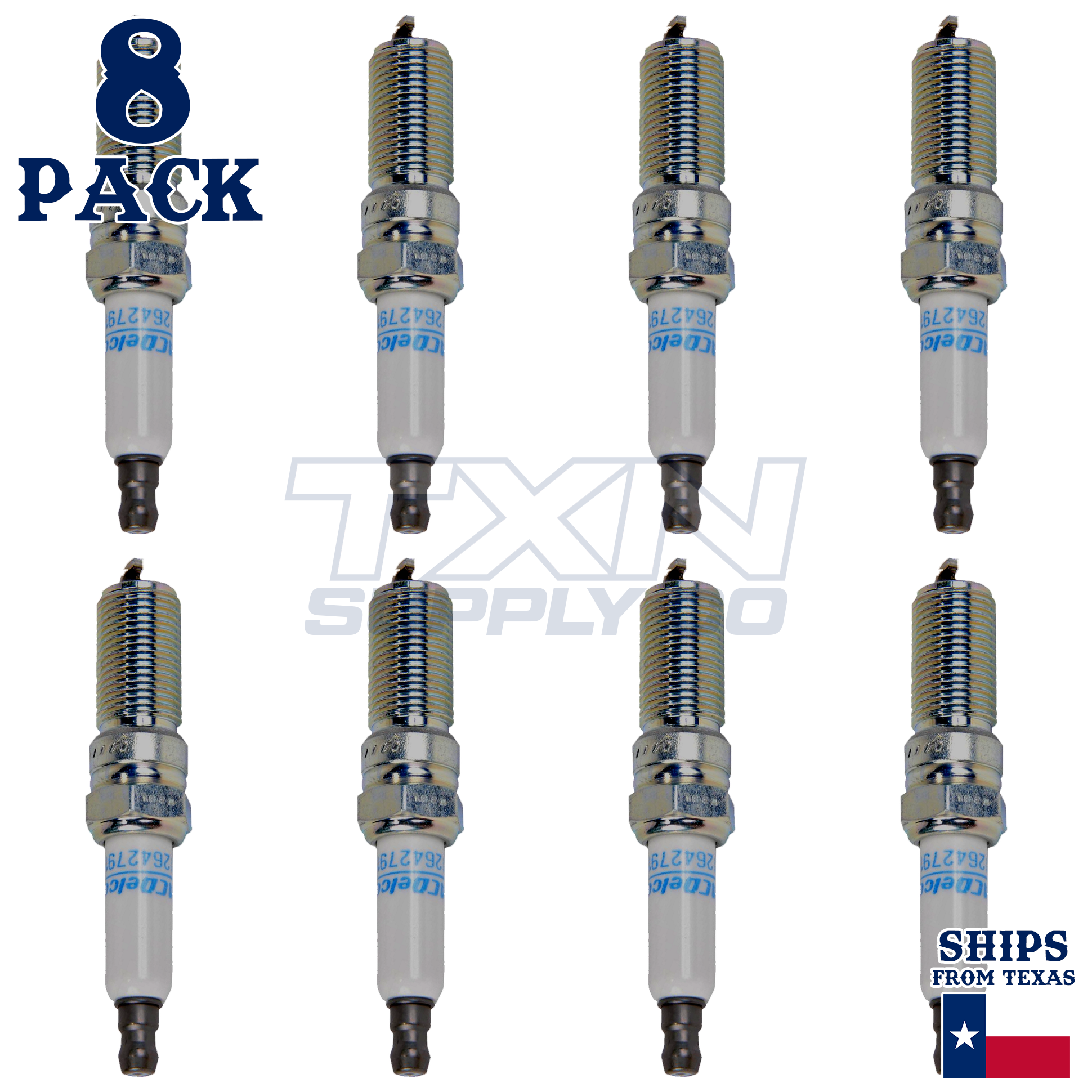 ACDelco 41-118 Spark Plugs 8 Pack