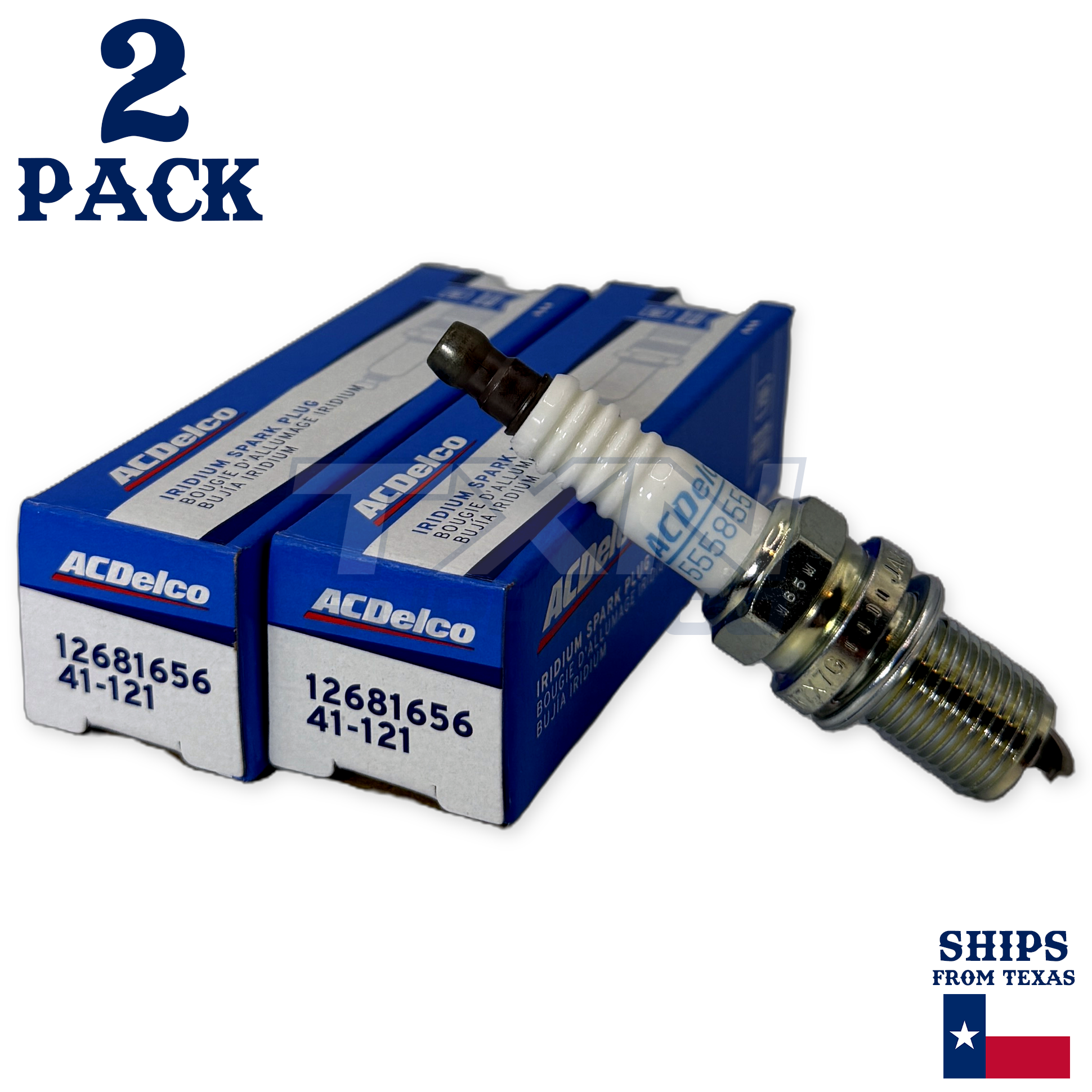 ACDelco 41-121 Spark Plugs 2 Pack