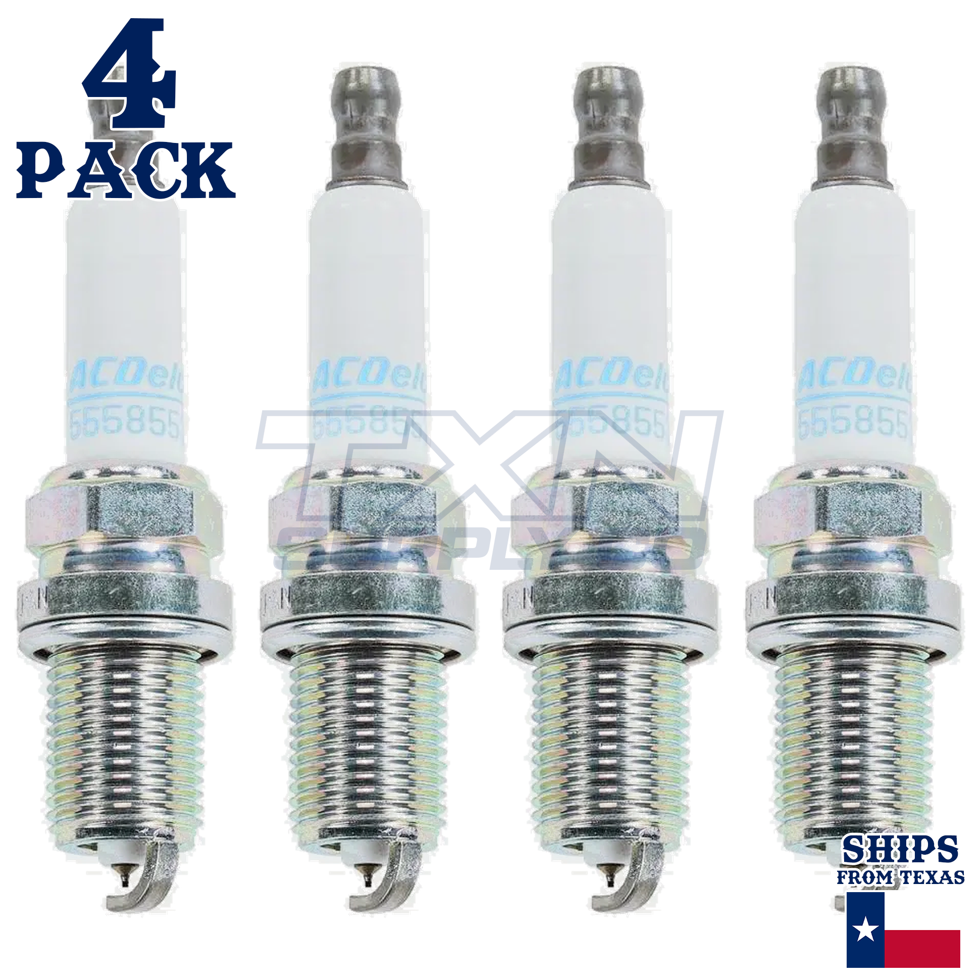 2016 Chevrolet Cruze Limited 1.8L ACDelco Iridium Spark Plugs - 4 Pack