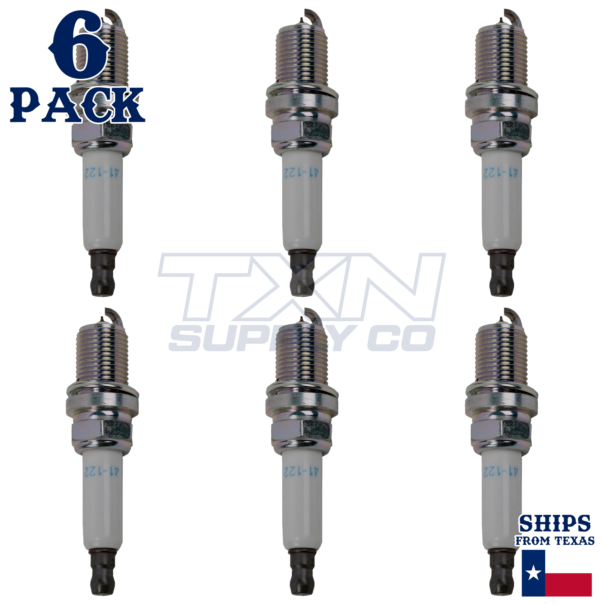 ACDelco 41-122 Spark Plugs 6 Pack
