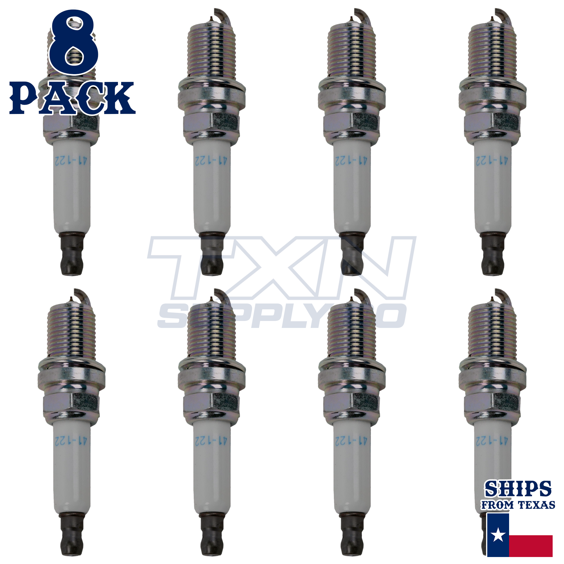 ACDelco 41-122 Spark Plugs 8 Pack