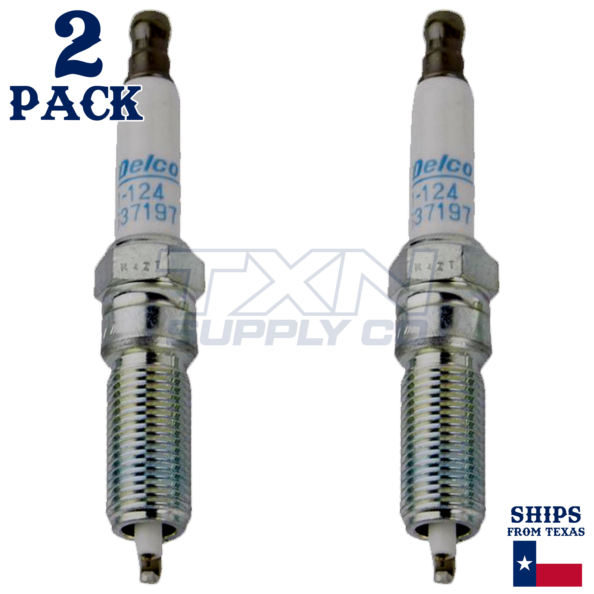 ACDelco 41-124 Spark Plugs 2 Pack