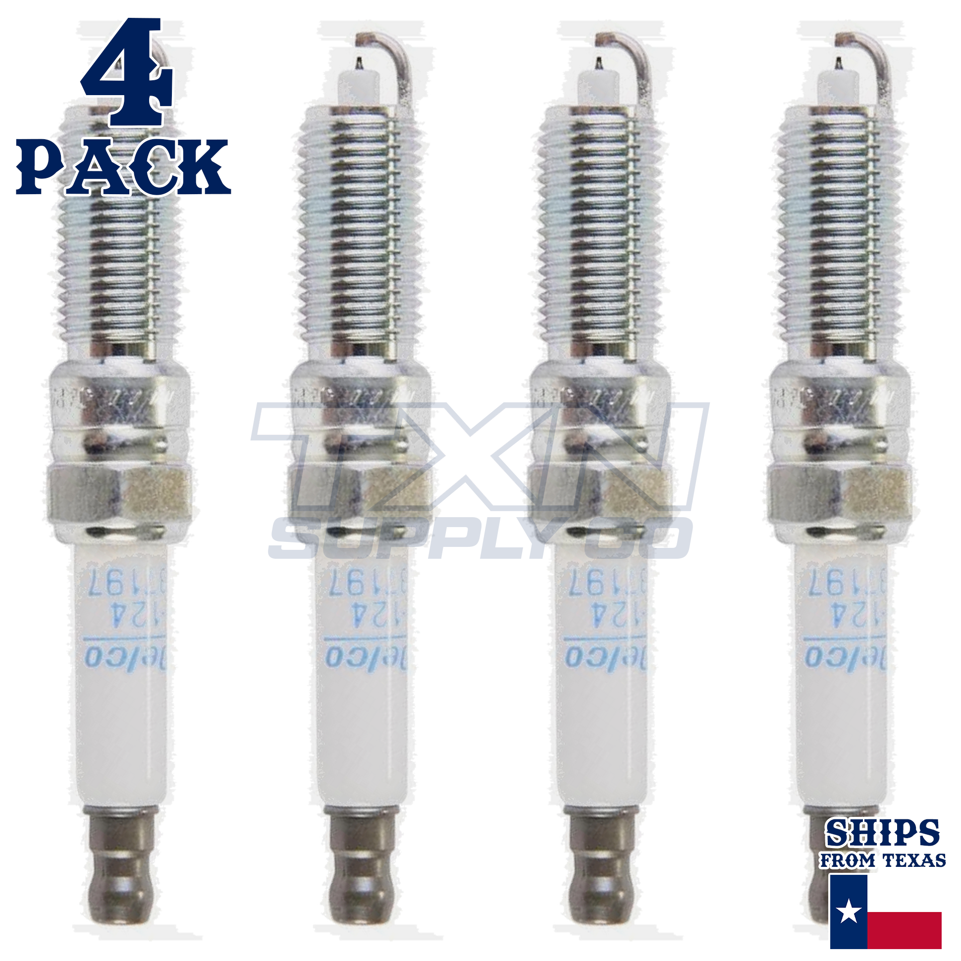 2016-2019 Chevrolet Volt 1.5L ACDelco Iridium Spark Plugs - 4 Pack