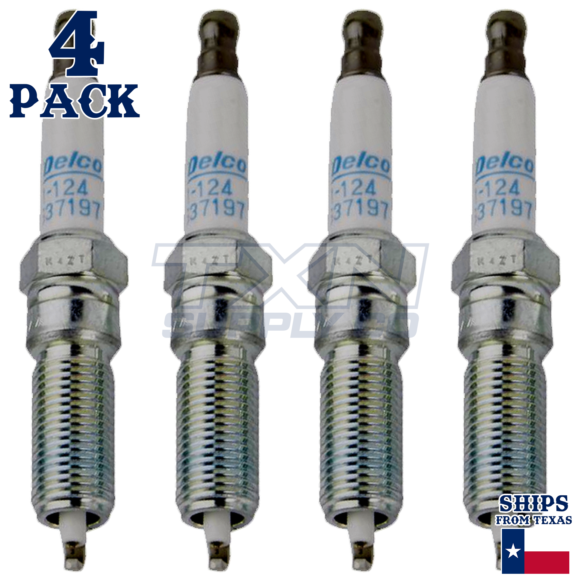 ACDelco 41-124 Spark Plugs 4 Pack