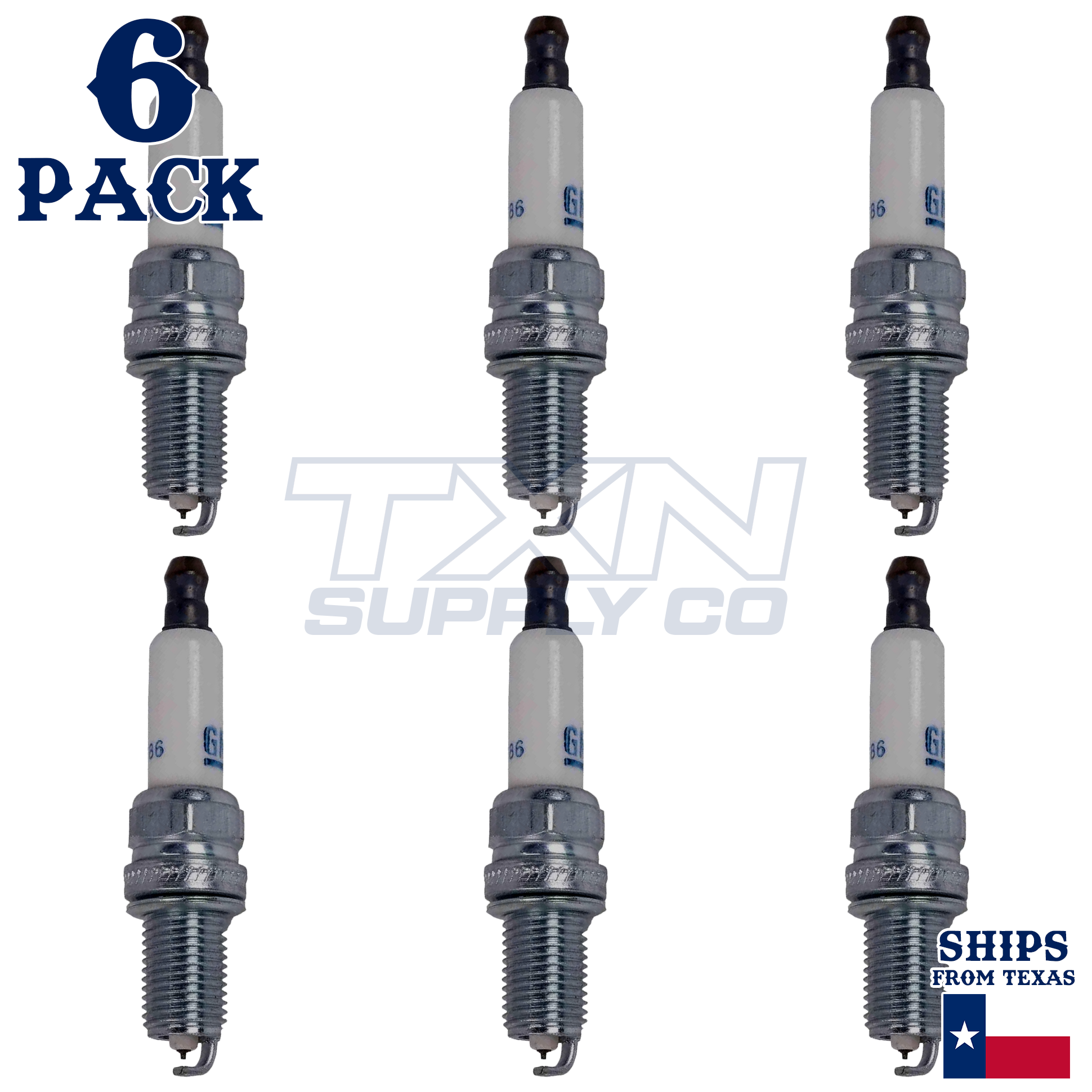 ACDelco 41-127 Spark Plugs 6 Pack