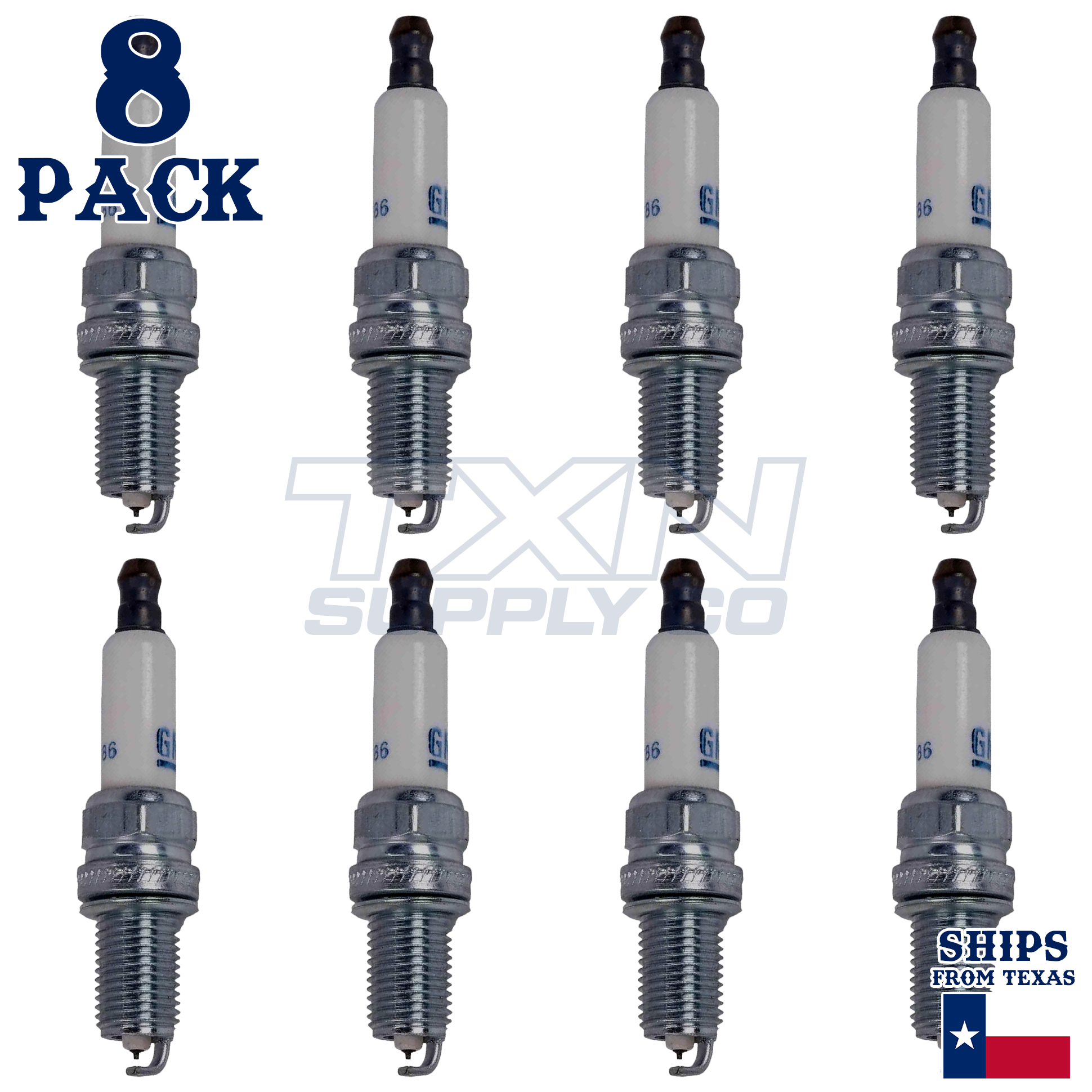 ACDelco 41-127 Spark Plugs 8 Pack