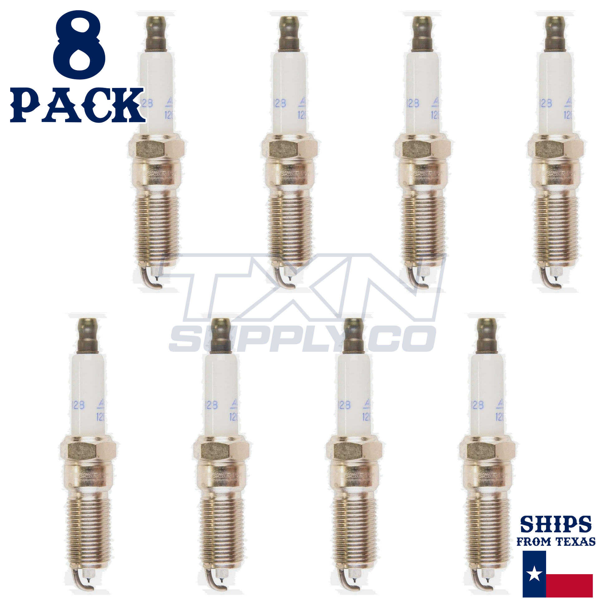 2017-2024 Chevrolet Camaro 6.2L ACDelco Iridium Spark Plugs - 8 Pack