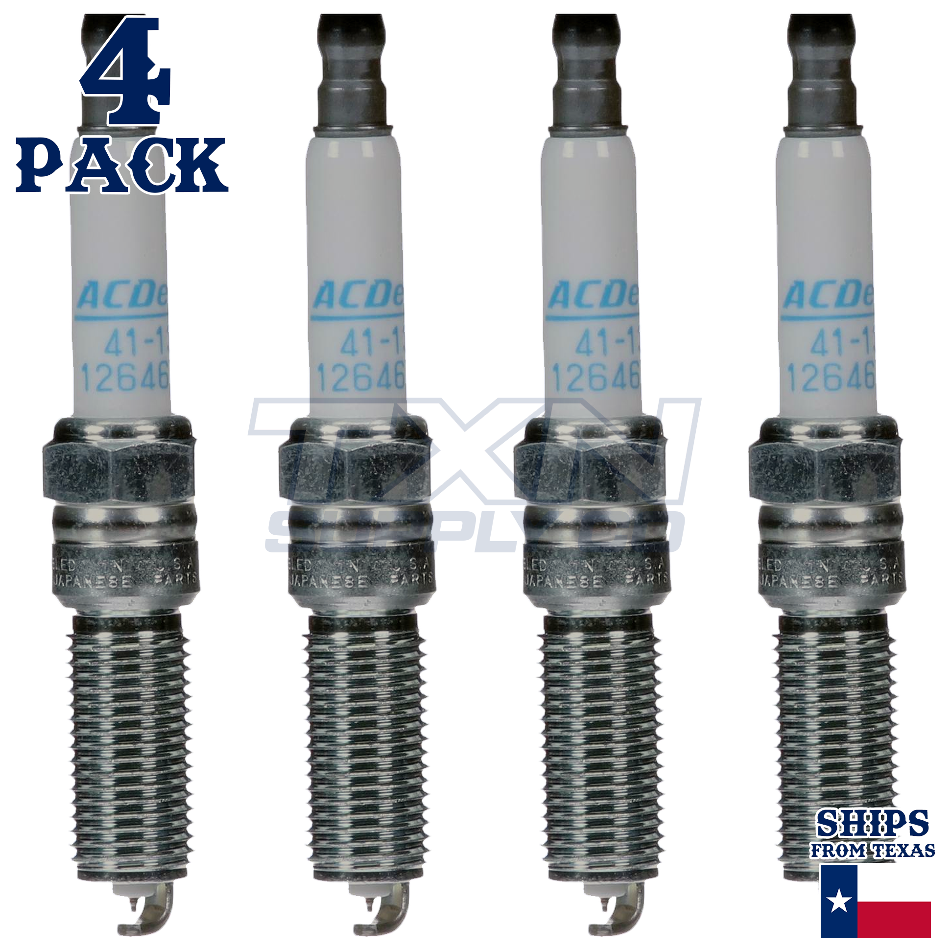 ACDelco 41-130 Spark Plugs 4 Pack
