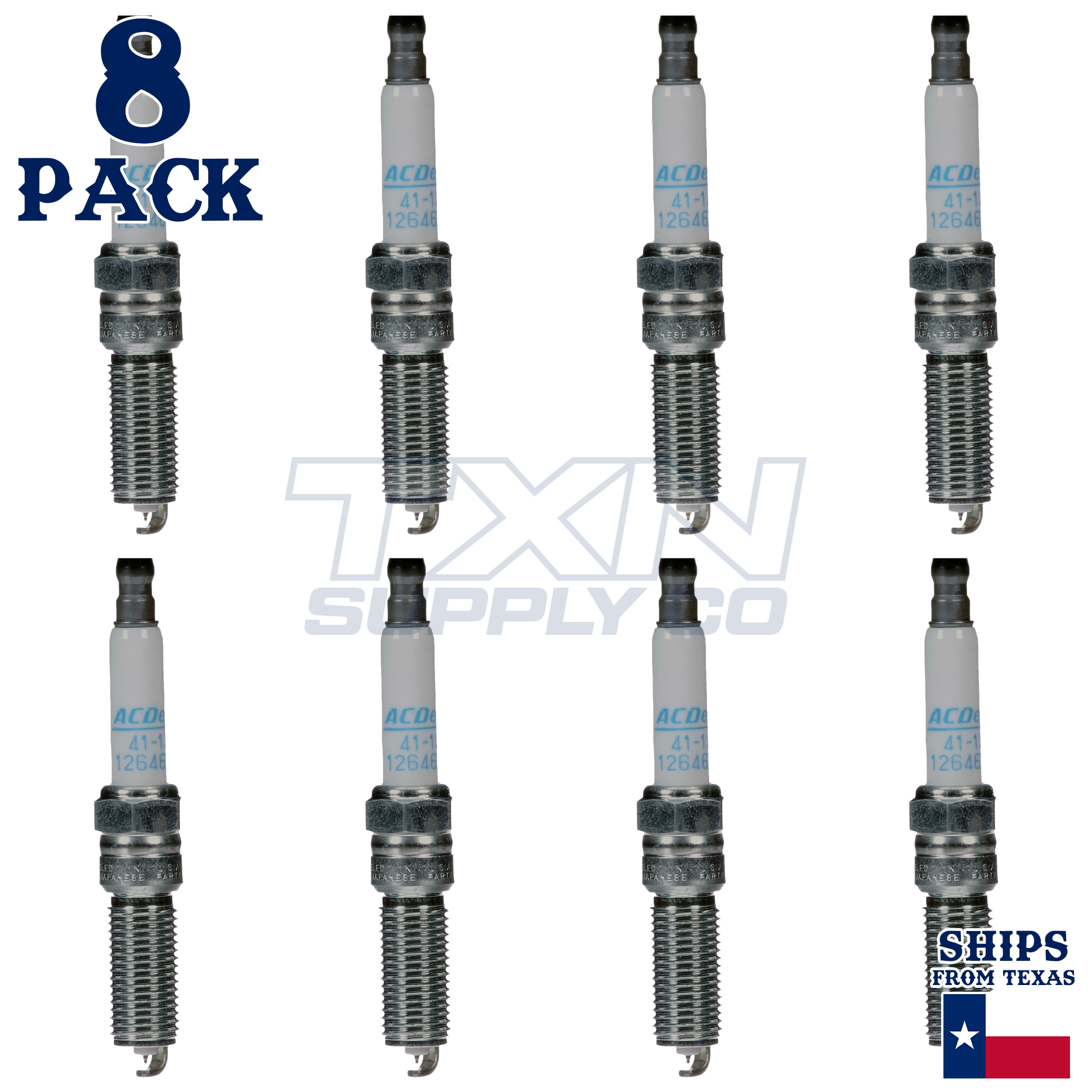 ACDelco 41-130 Spark Plugs 8 Pack