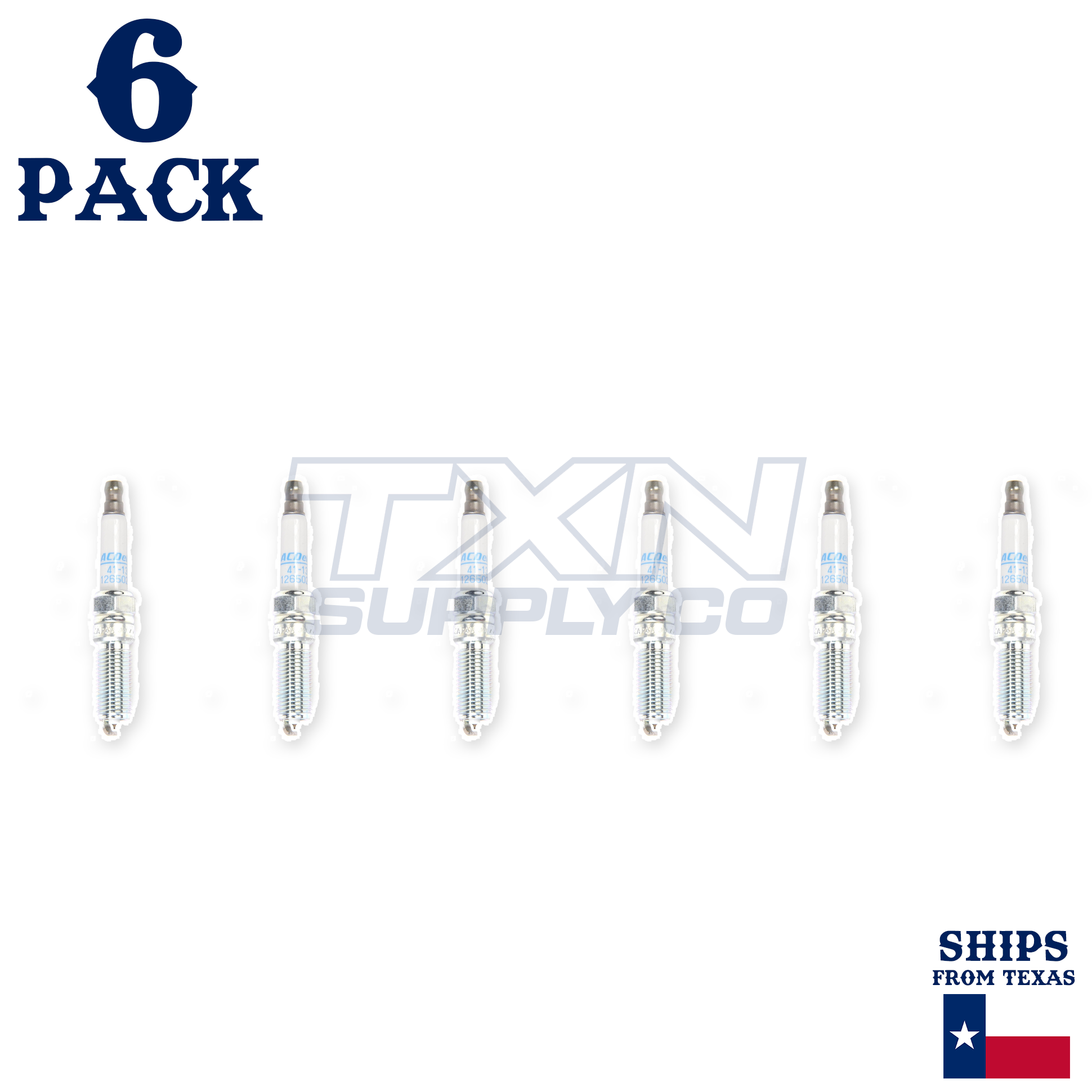 2020-2026 Cadillac CT5 3.0L ACDelco Iridium Spark Plugs - 6 Pack