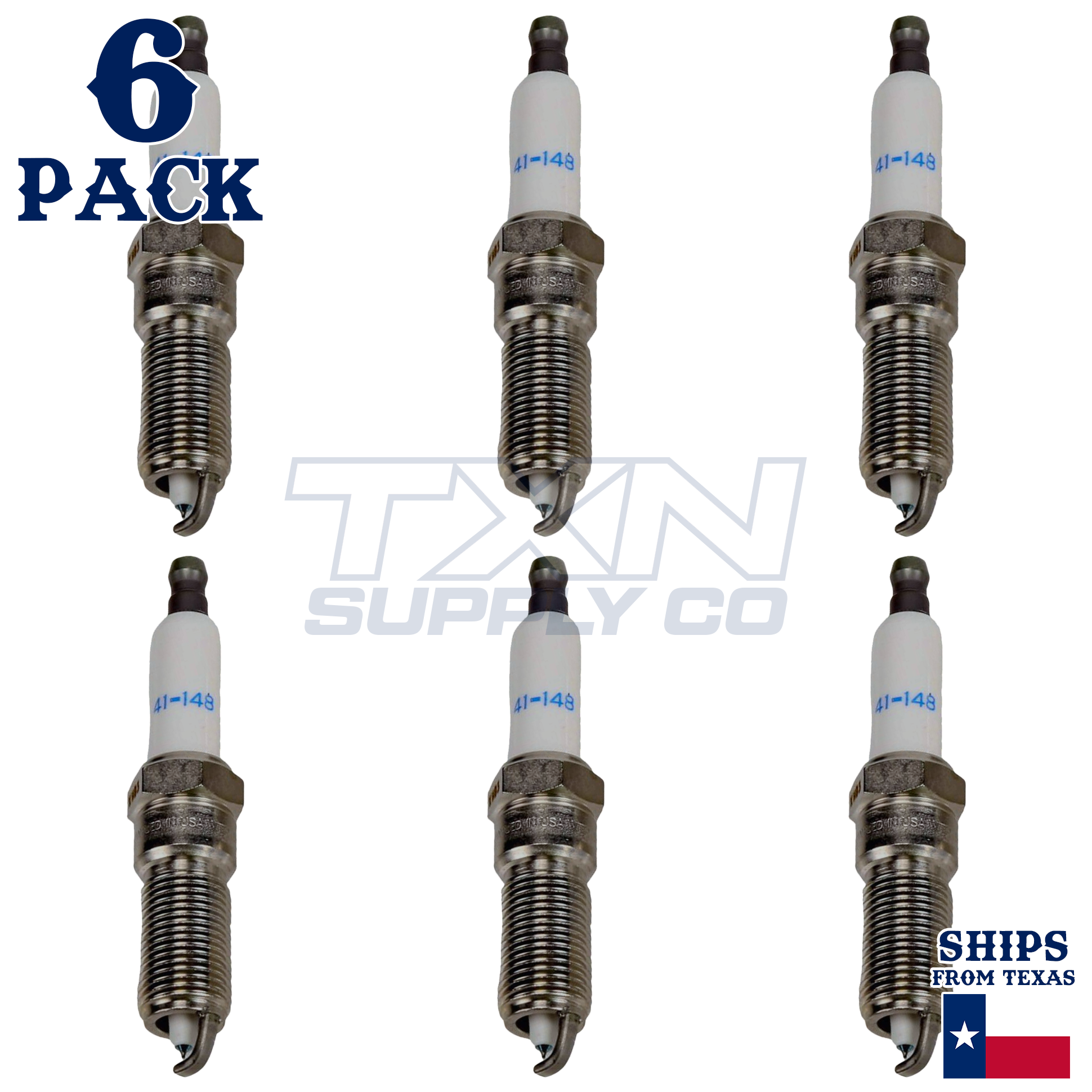 ACDelco 41-148 Spark Plugs 6 Pack