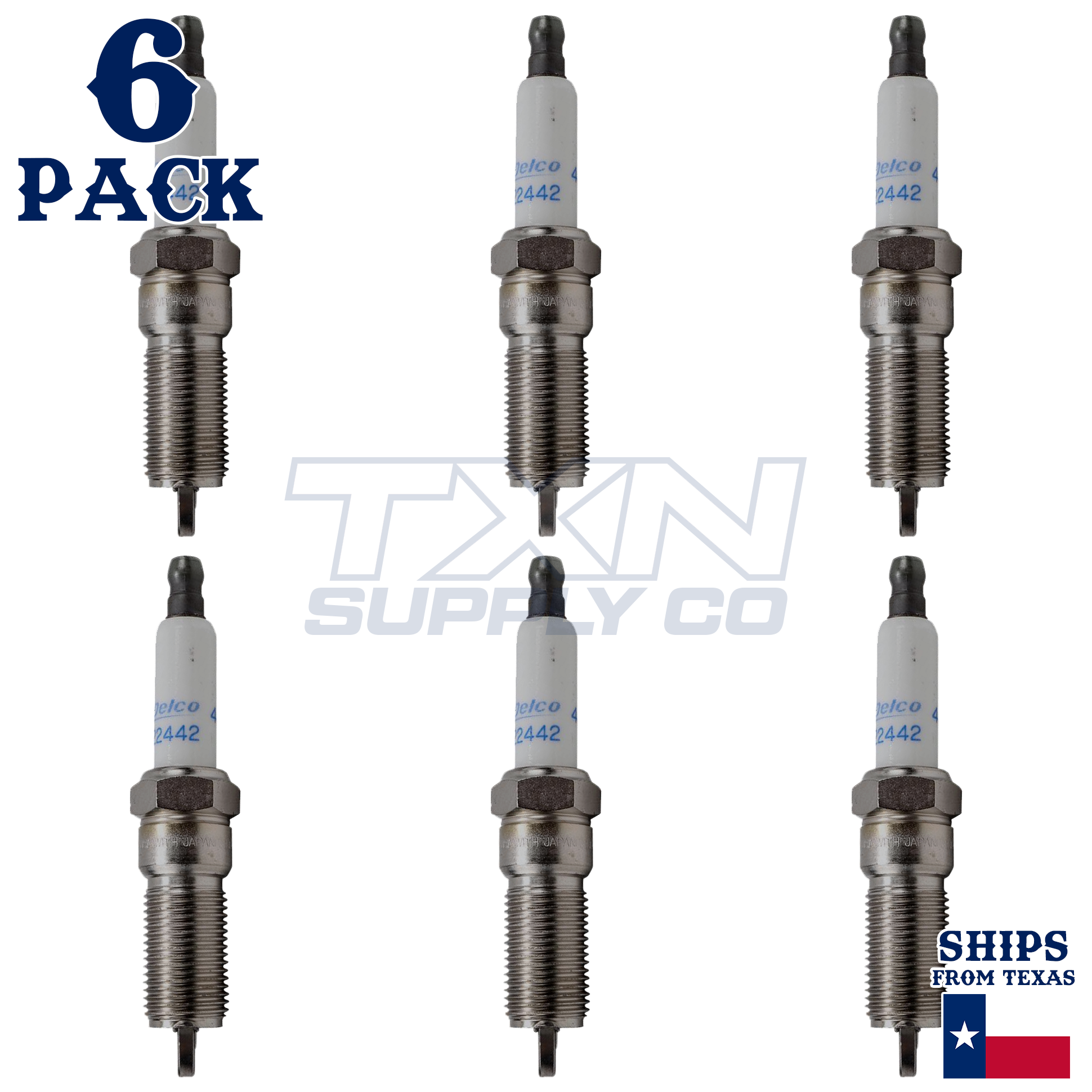 ACDelco 41-149 Spark Plugs 6 Pack