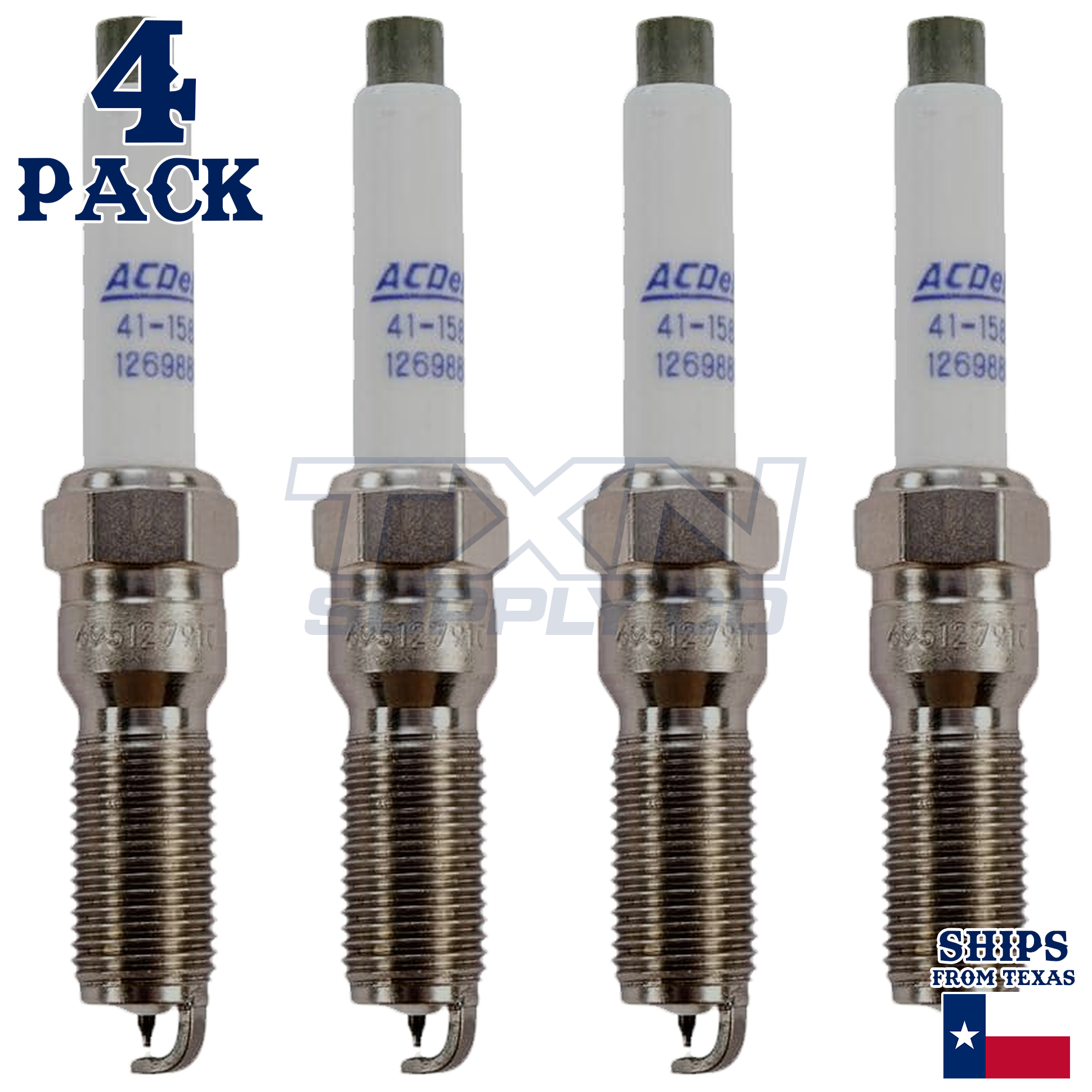 ACDelco 41-158IP Spark Plugs 4 Pack