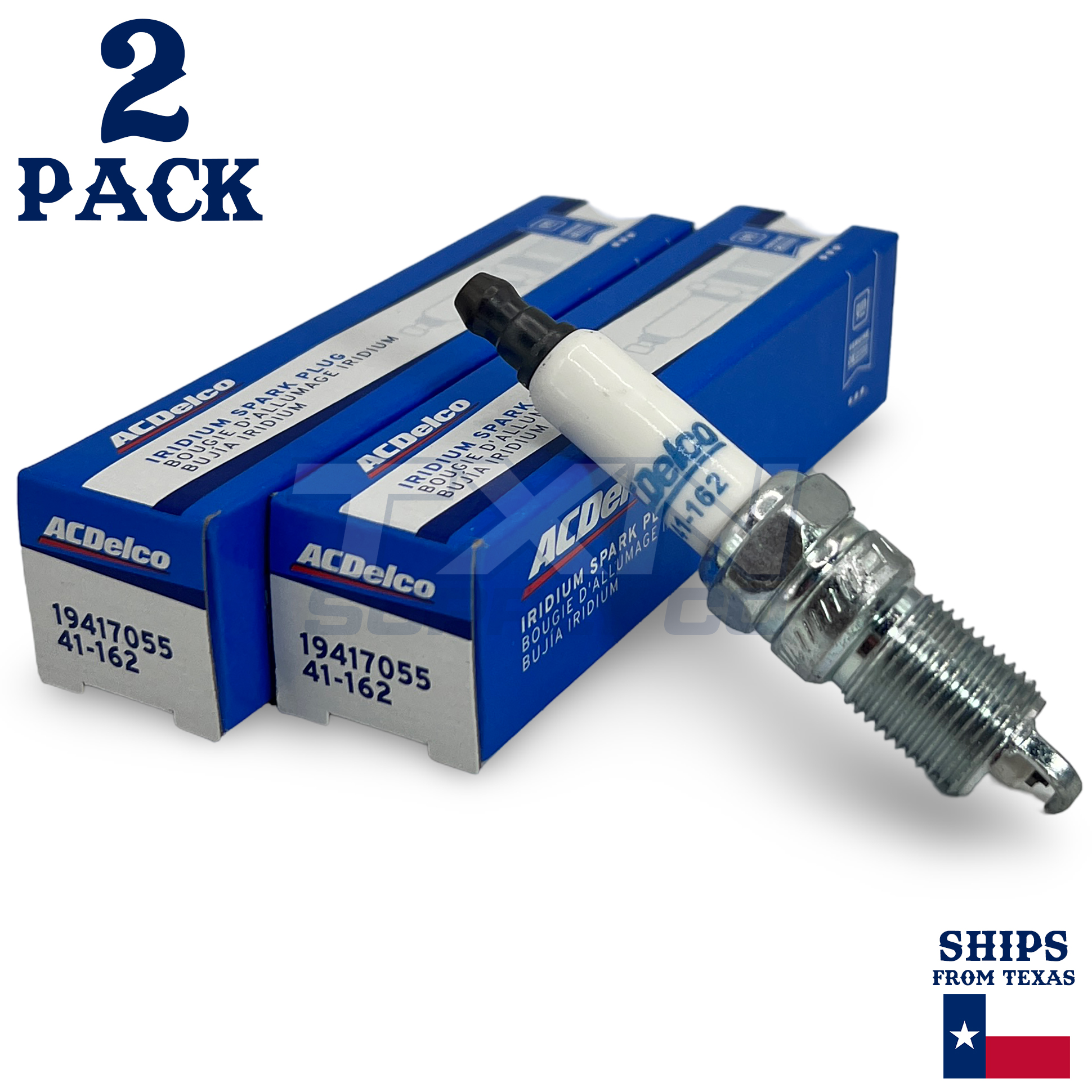 ACDelco 41-162 Spark Plugs 2 Pack - Image 1