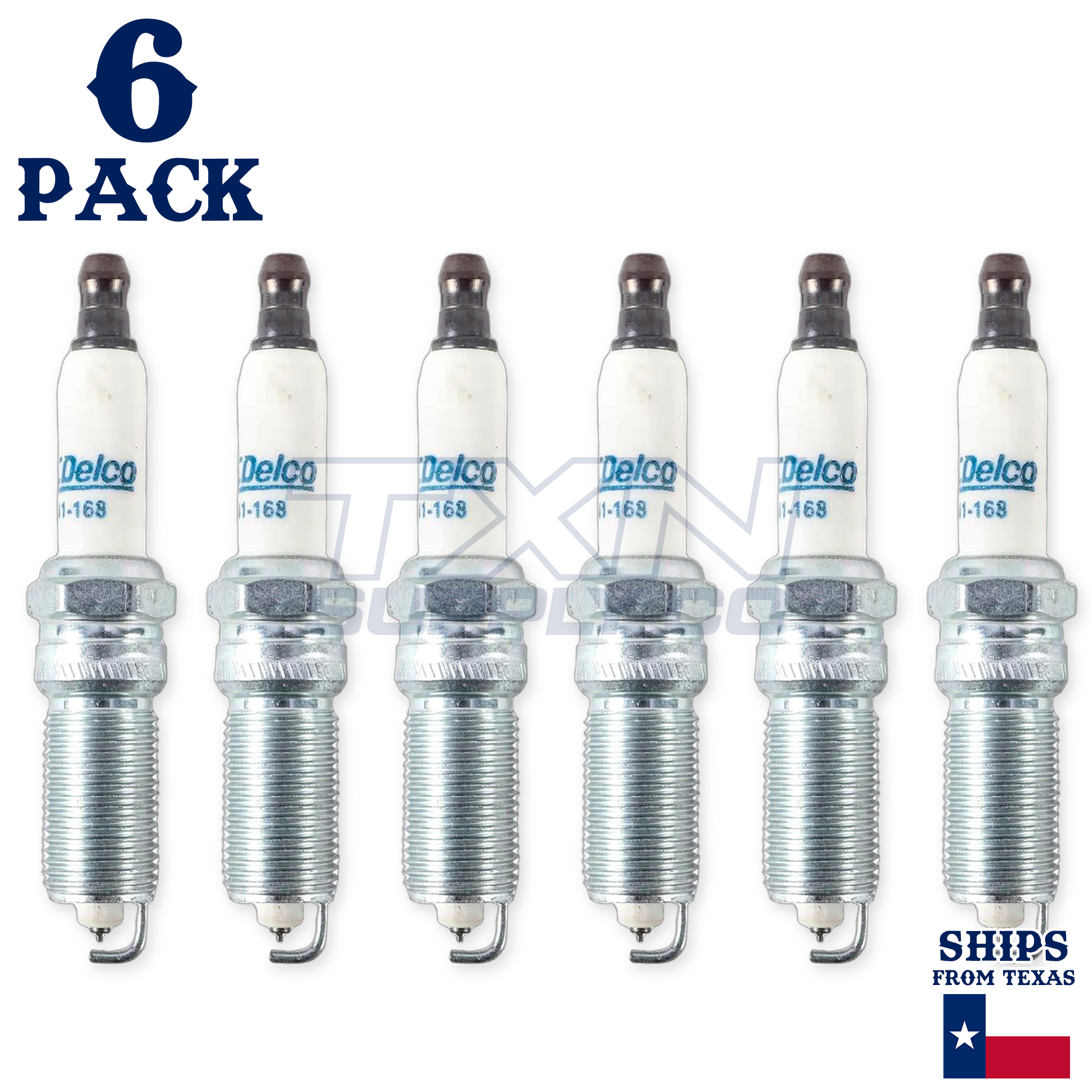 2018-2023 GMC Savana 2500 4.3L ACDelco Iridium Spark Plugs - 6 Pack