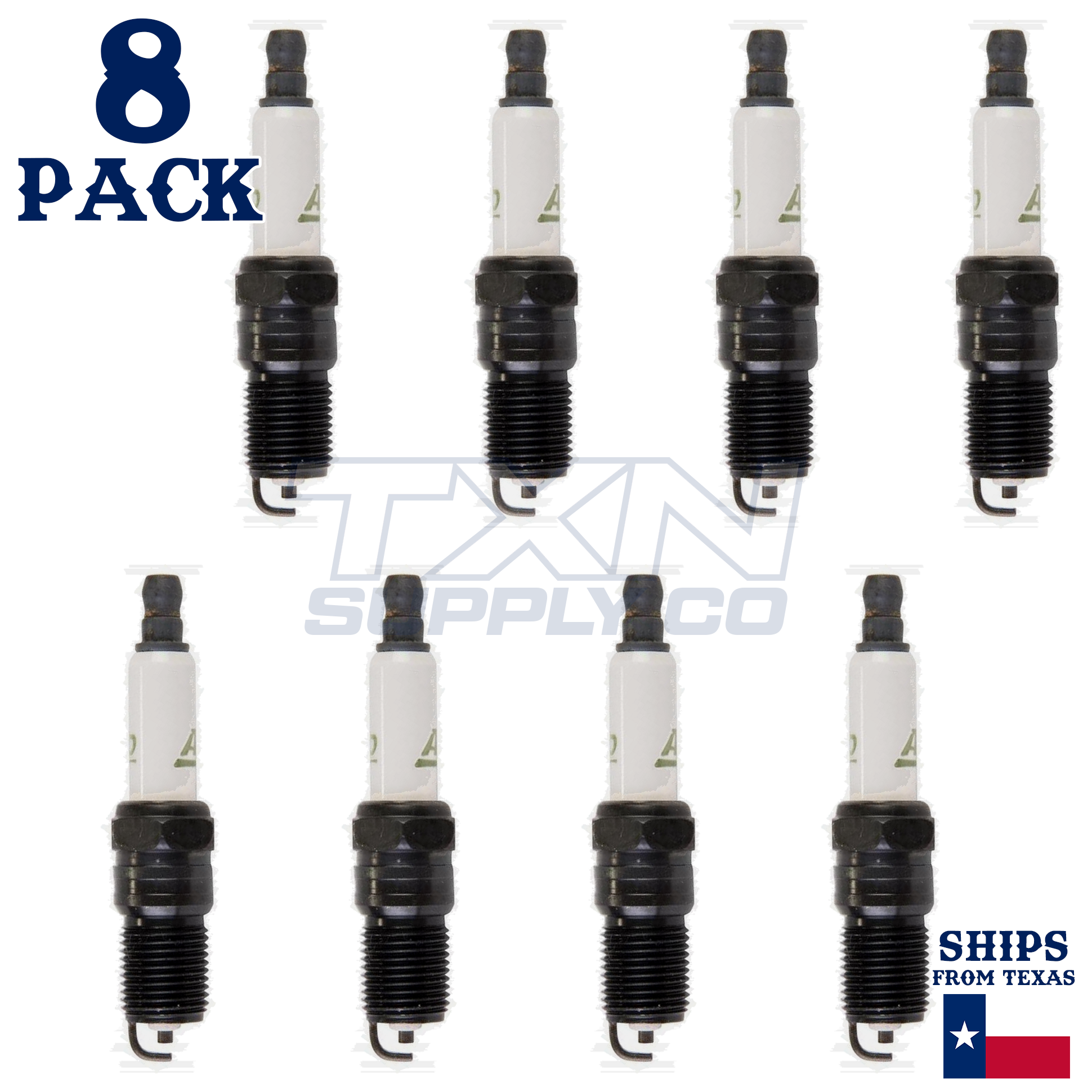 8 Pack Genuine GM ACDelco Spark Plugs 41-601 - Image 2