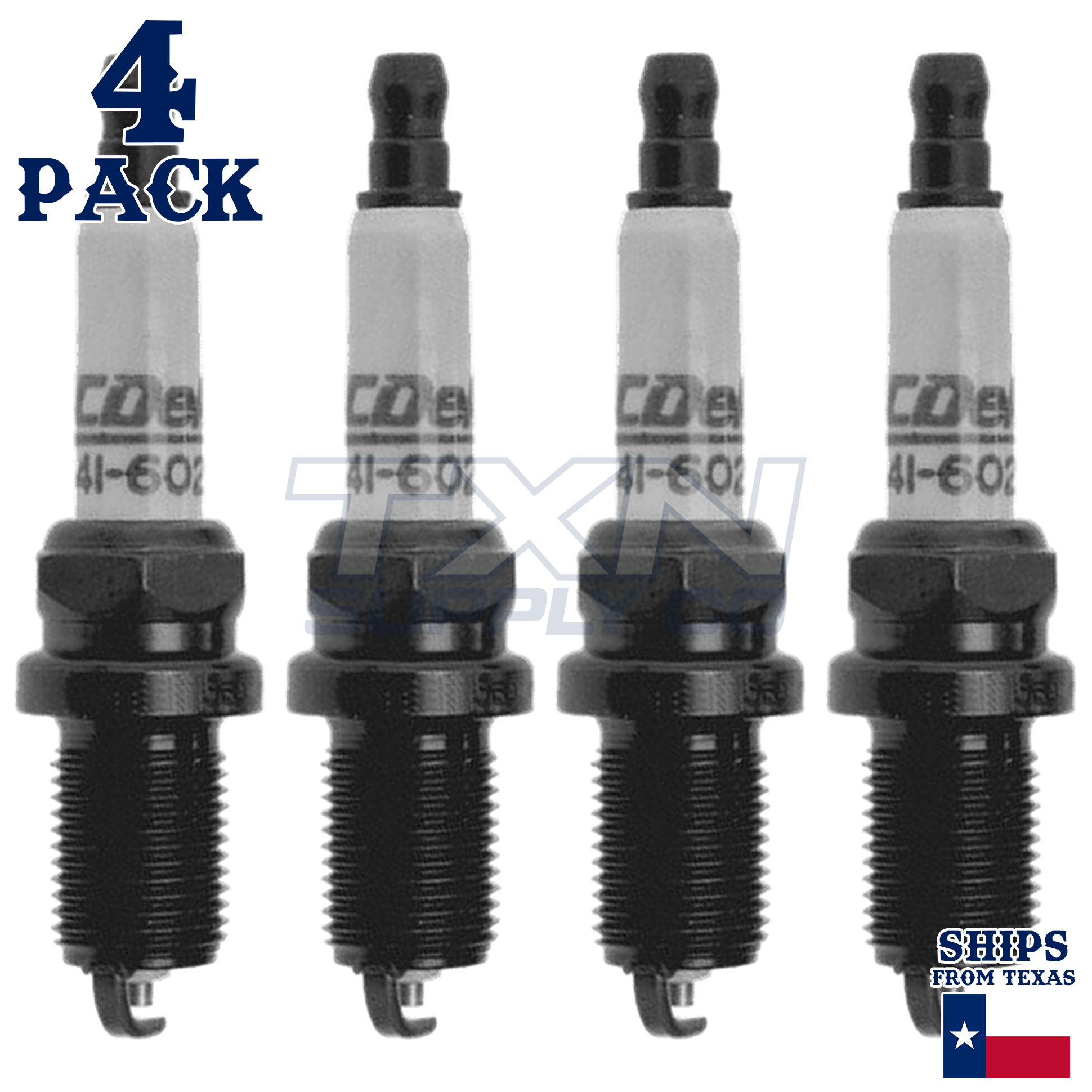 ACDelco 41-602 Spark Plugs 4 Pack