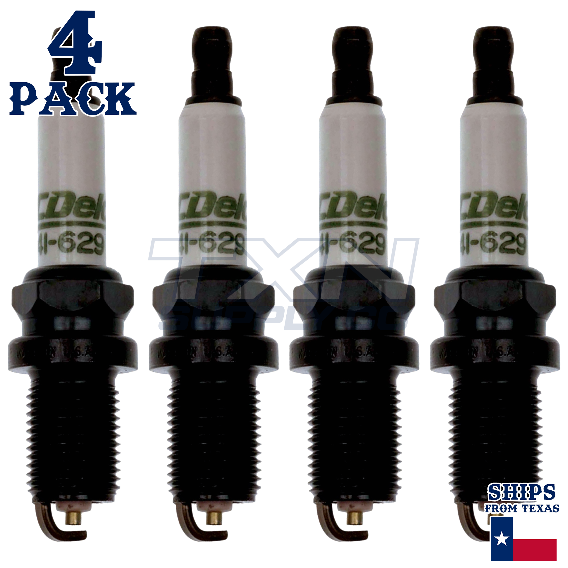 ACDelco 41-629 Spark Plugs 4 Pack