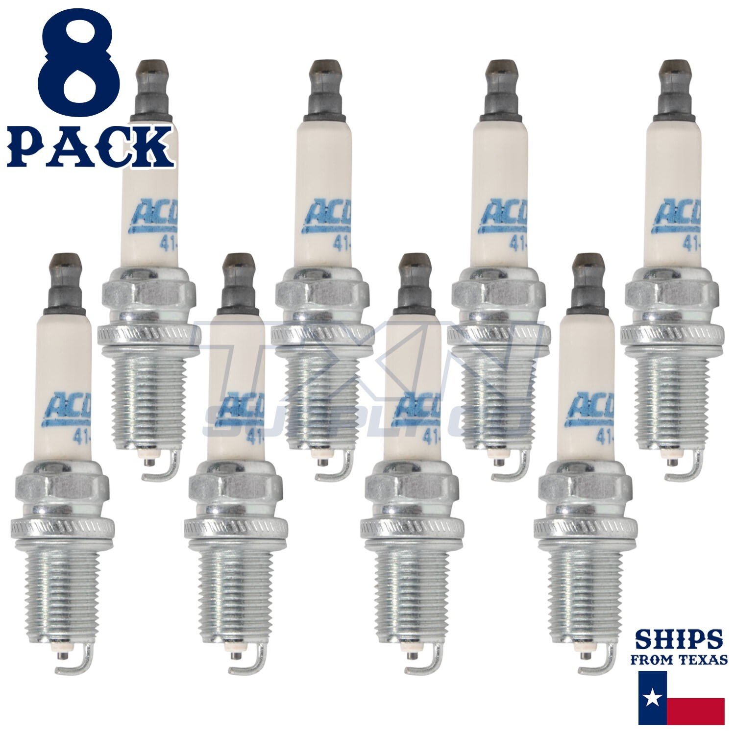 8 Pack ACDelco Double Platinum Spark Plugs 1999-2002 for Jaguar S Type 4.0L
