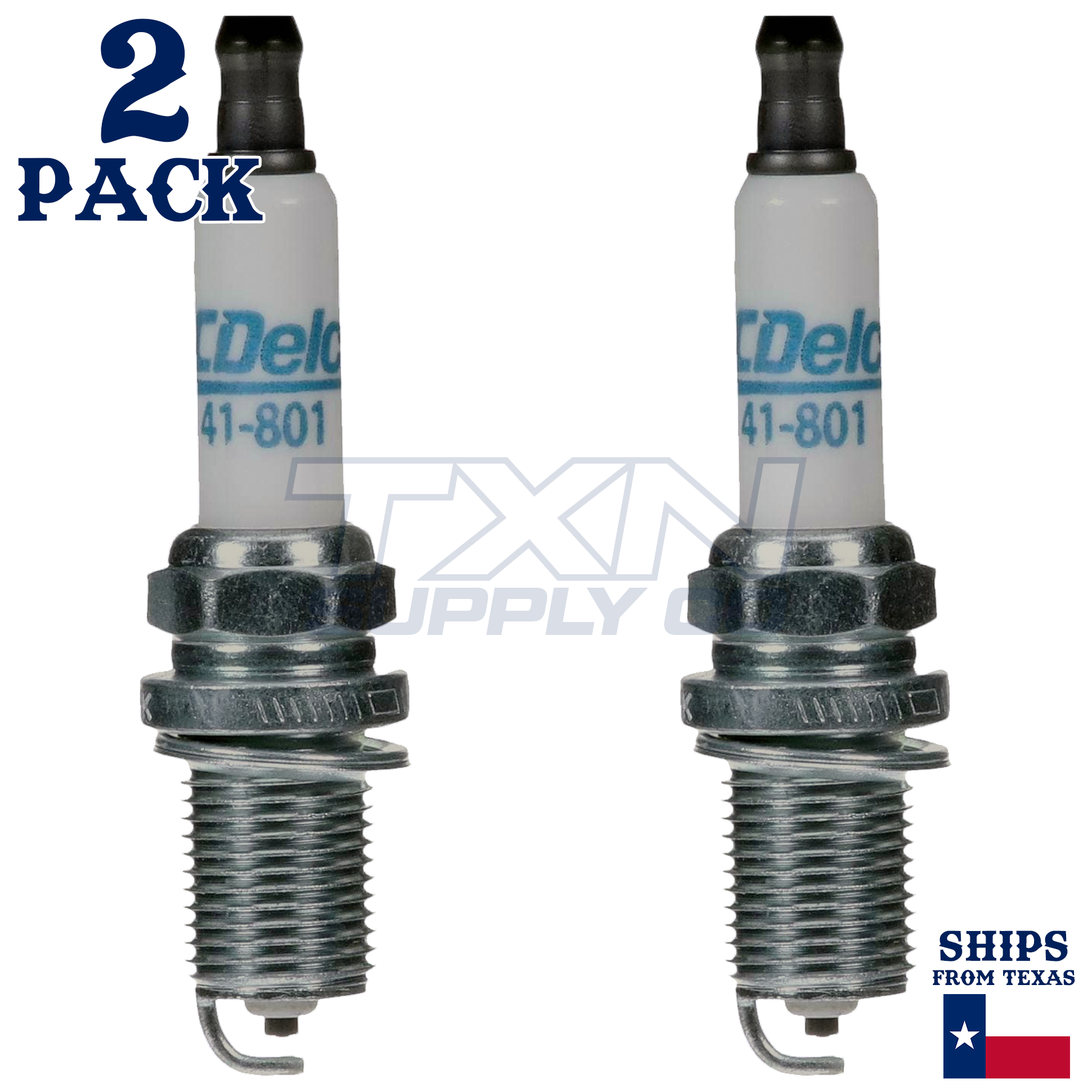 ACDelco 41-801 Spark Plugs 2 Pack