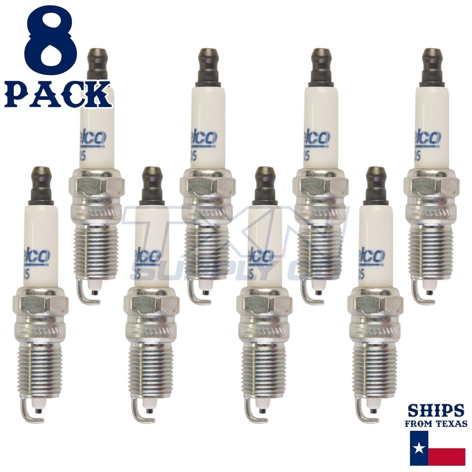 8 Pack Genuine GM ACDelco 41-805 Double Platinum Spark Plugs 19238470