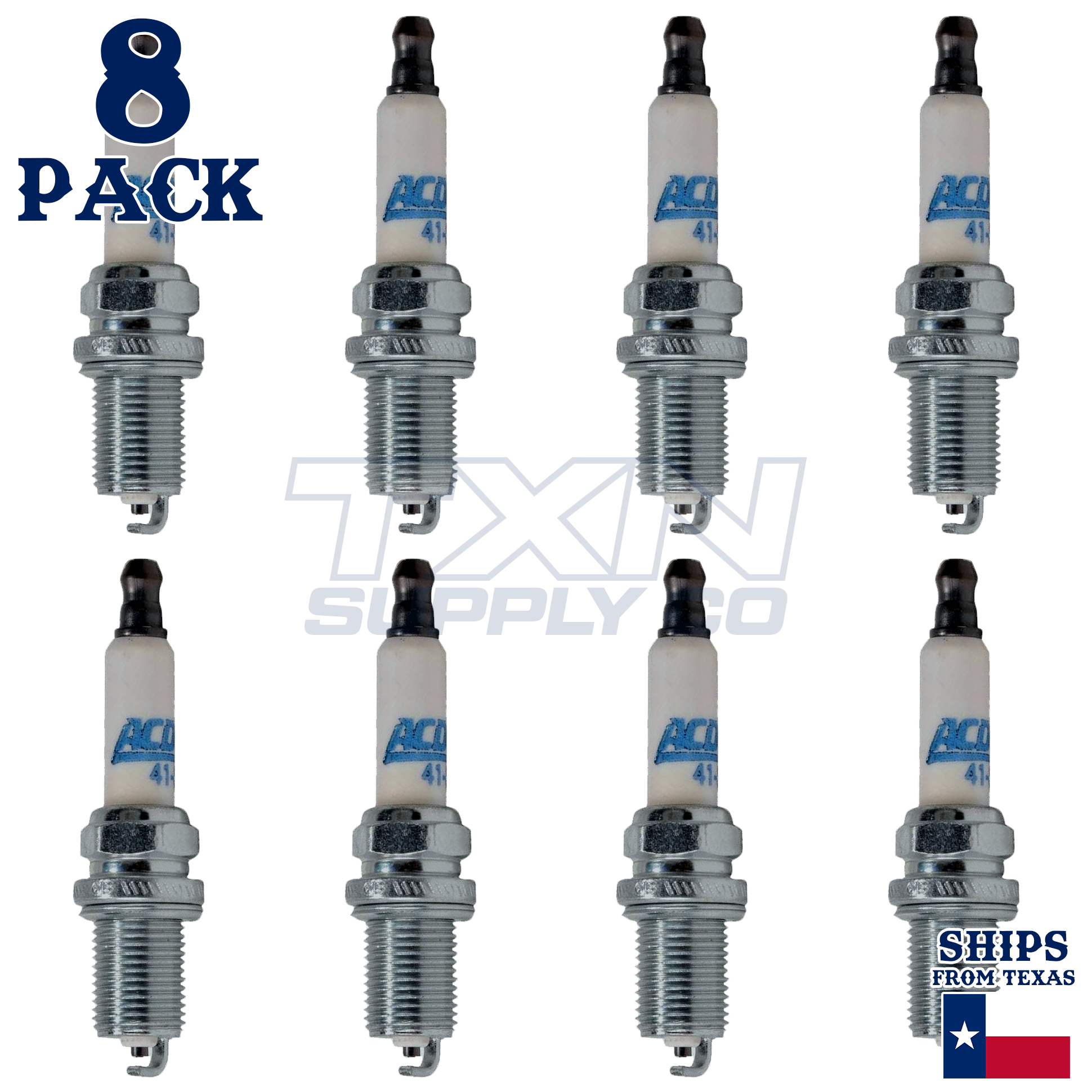 ACDelco 41-808 Spark Plugs 8 Pack