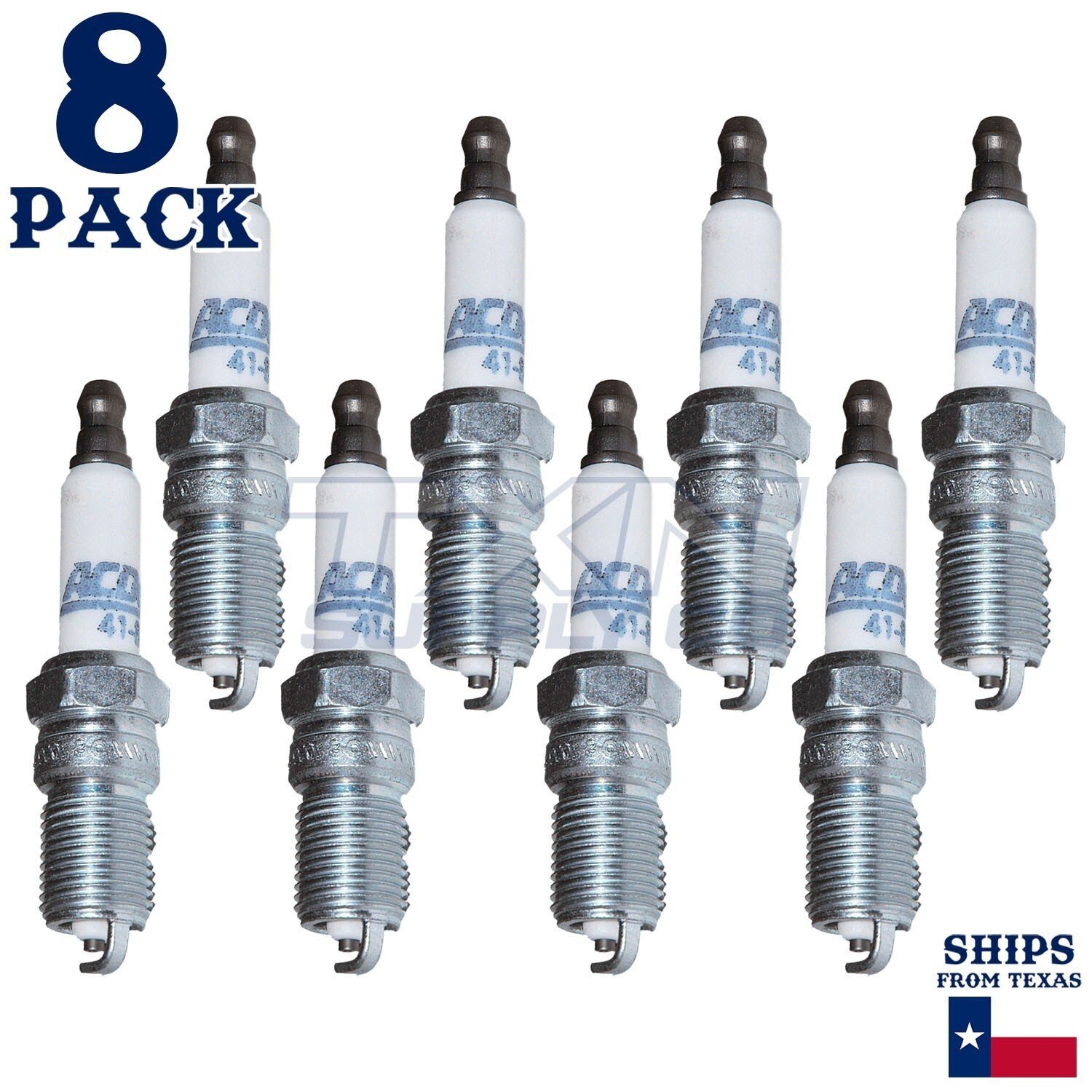 8 Pack ACDelco Double Platinum Spark Plugs 2006-2008 for Ford Falcon FPV 5.4L