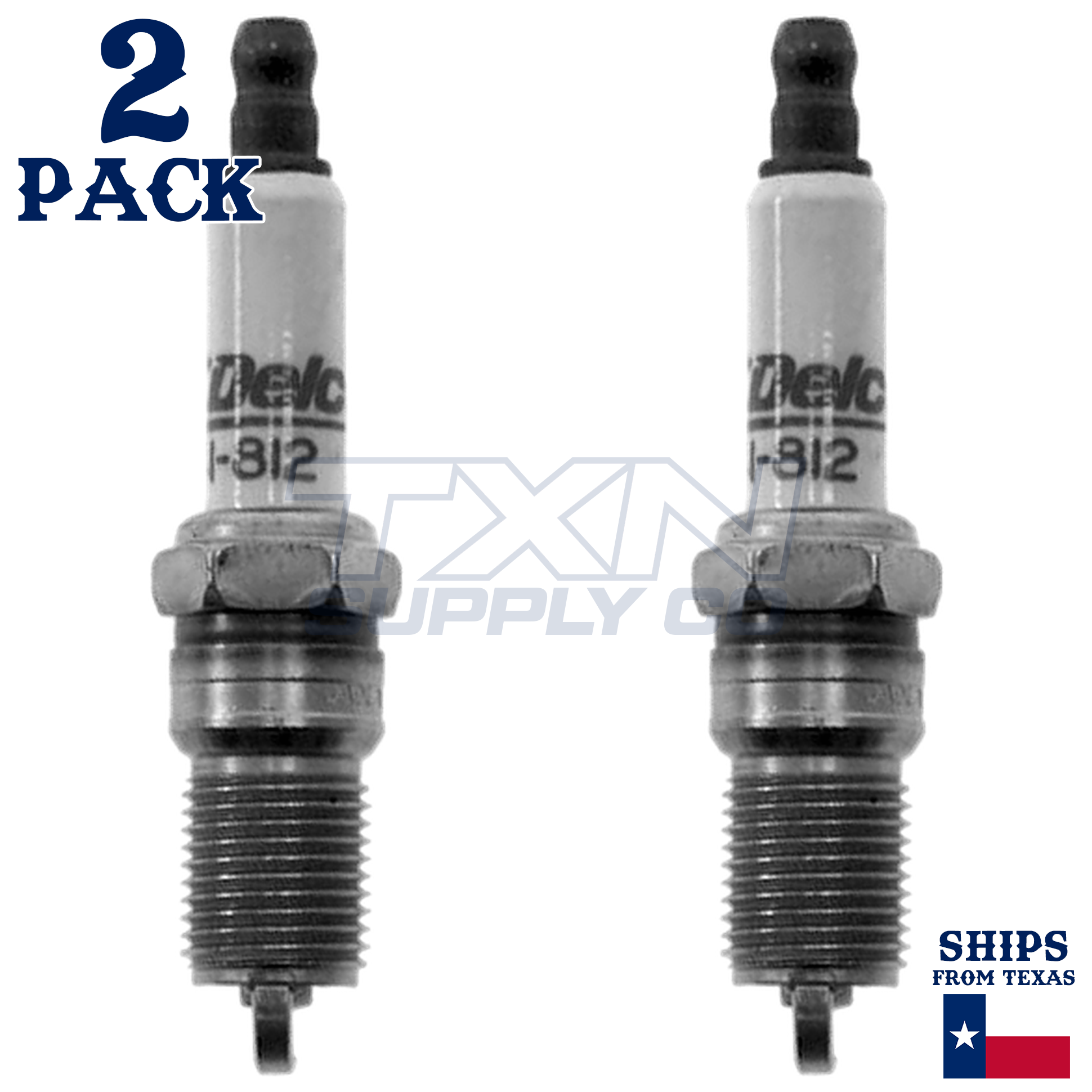 ACDelco 41-812 Spark Plugs 2 Pack