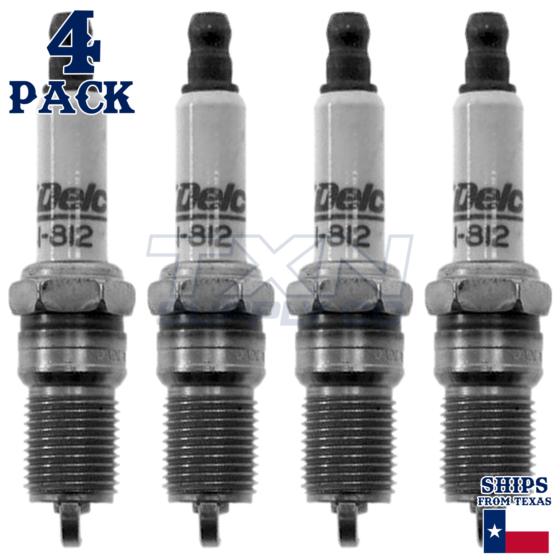 ACDelco 41-812 Spark Plugs 4 Pack