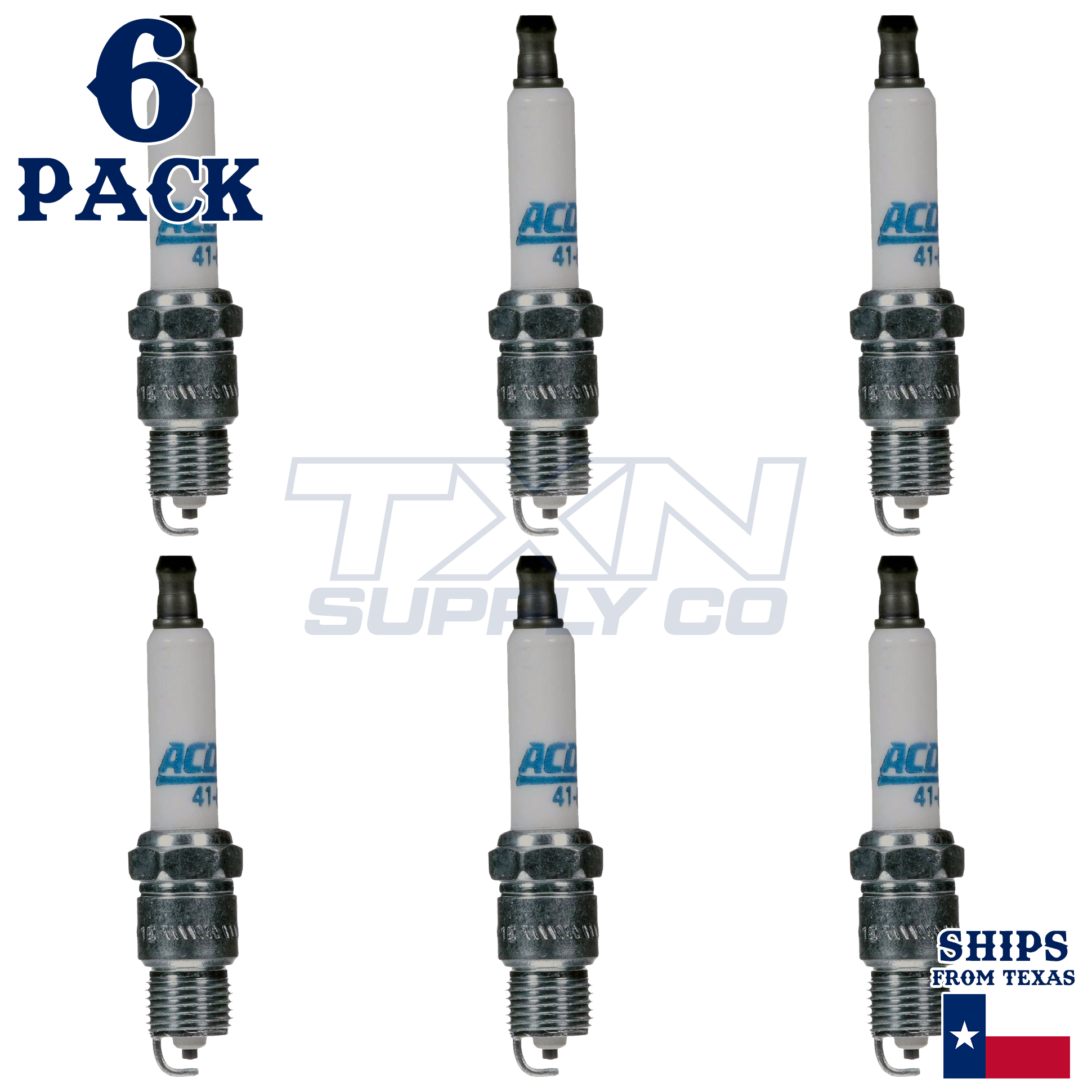 ACDelco 41-817 Spark Plugs 6 Pack