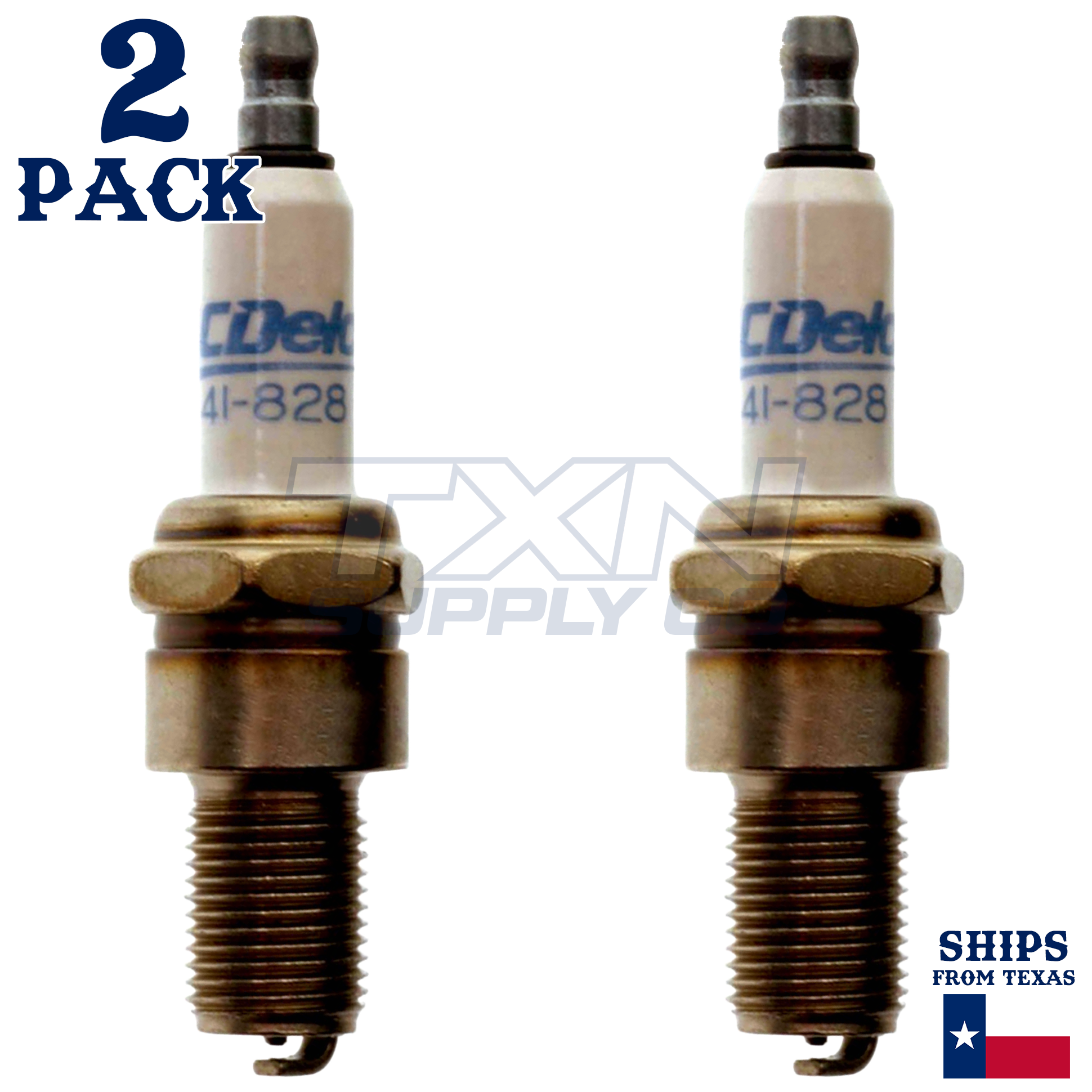 ACDelco 41-828 Spark Plugs 2 Pack