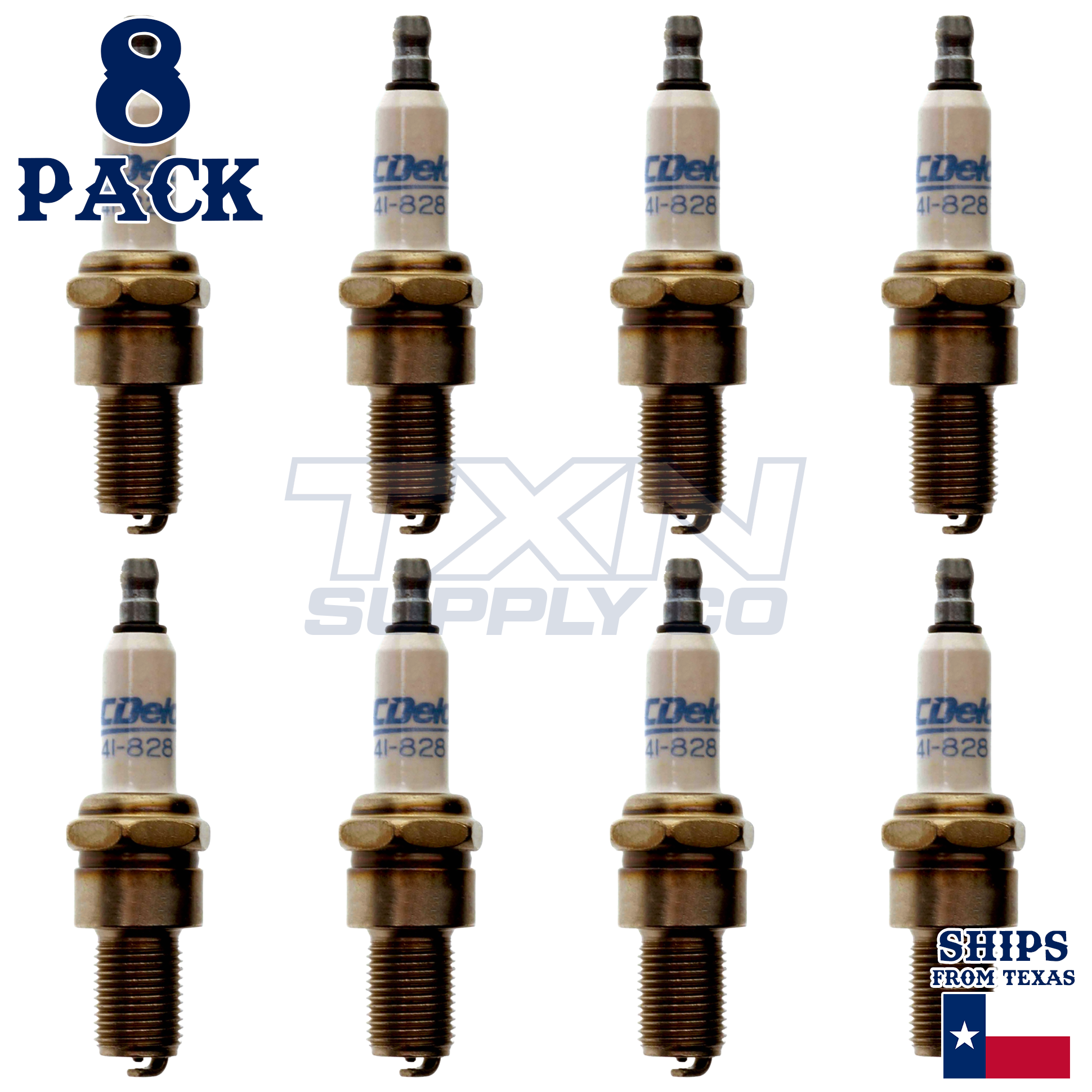 ACDelco 41-828 Spark Plugs 8 Pack