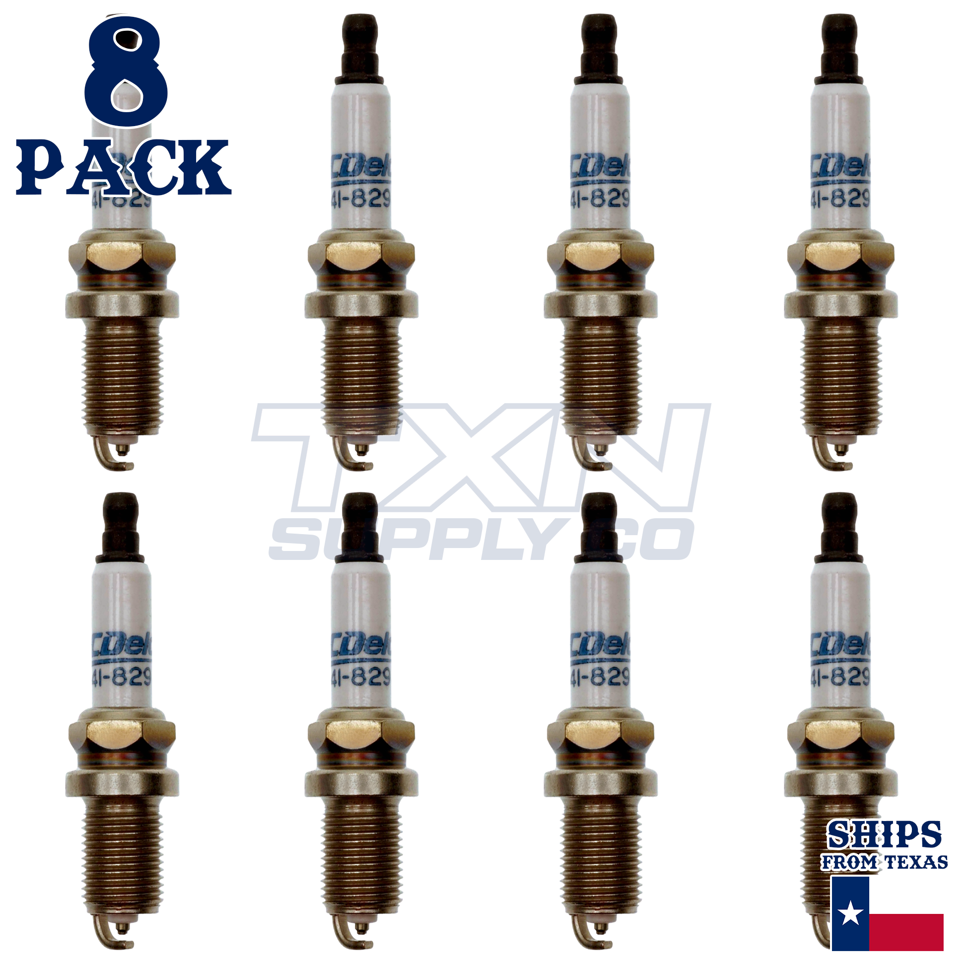 ACDelco 41-829 Spark Plugs 8 Pack