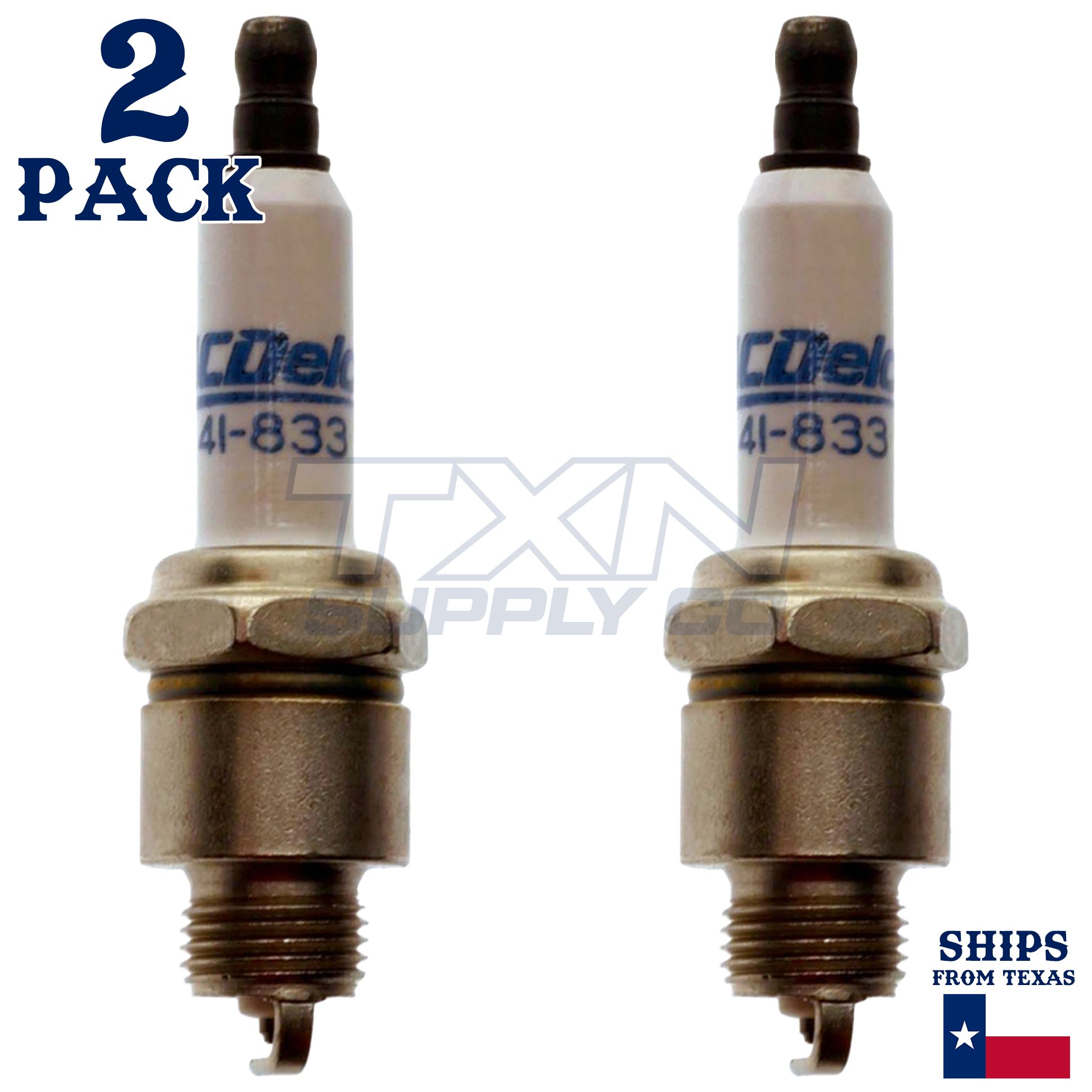 ACDelco 41-833 Spark Plugs 2 Pack