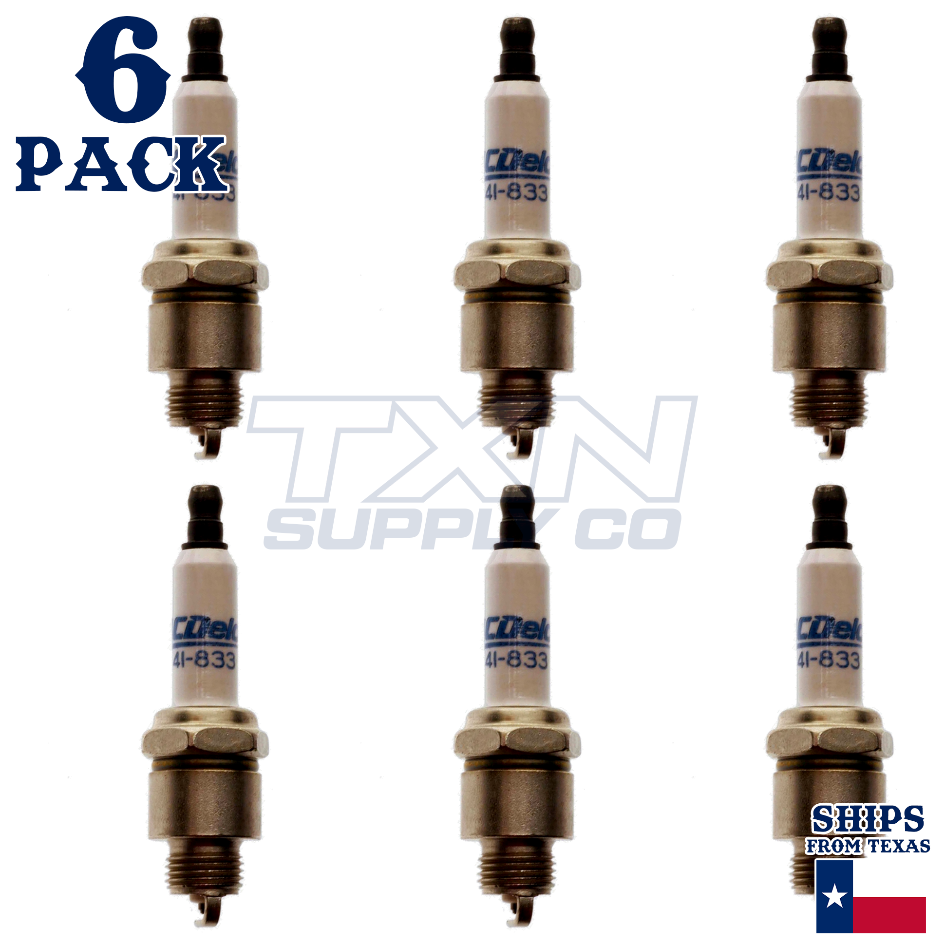 ACDelco 41-833 Spark Plugs 6 Pack - Image 2